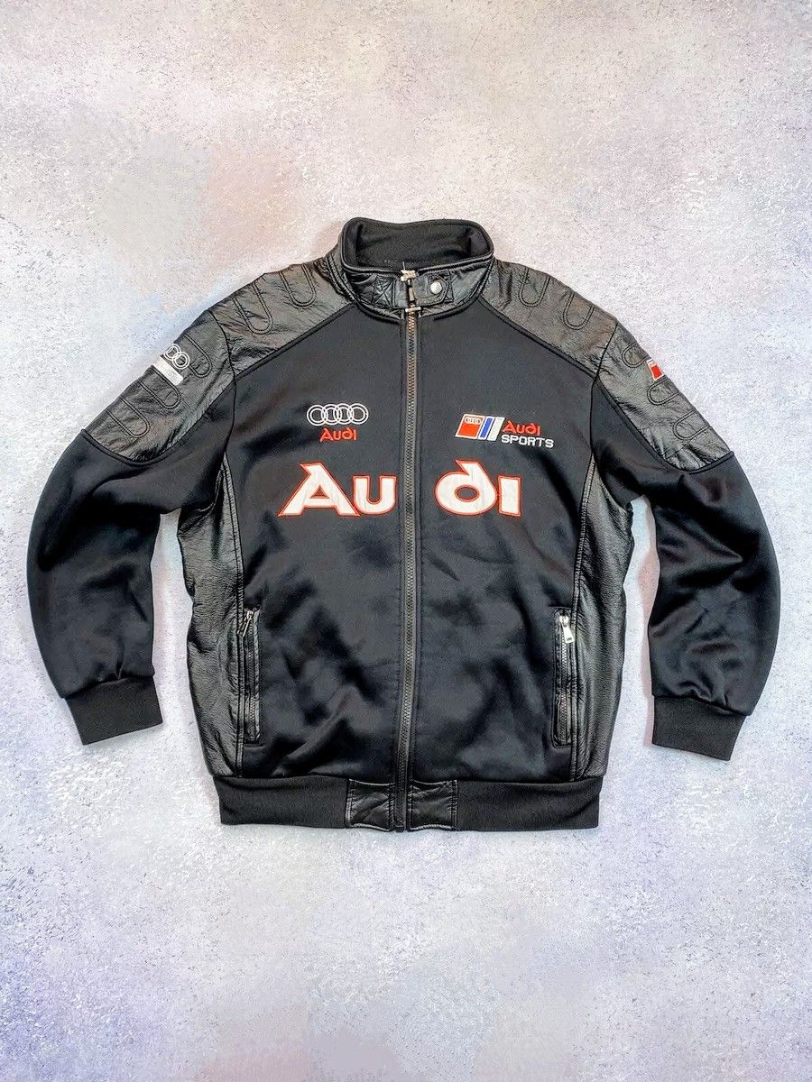 Audi 🔥 Audi 🔥 RARE LEATHER JACKET Size US S / EU 44-46 / 1 - 1 Thumbnail