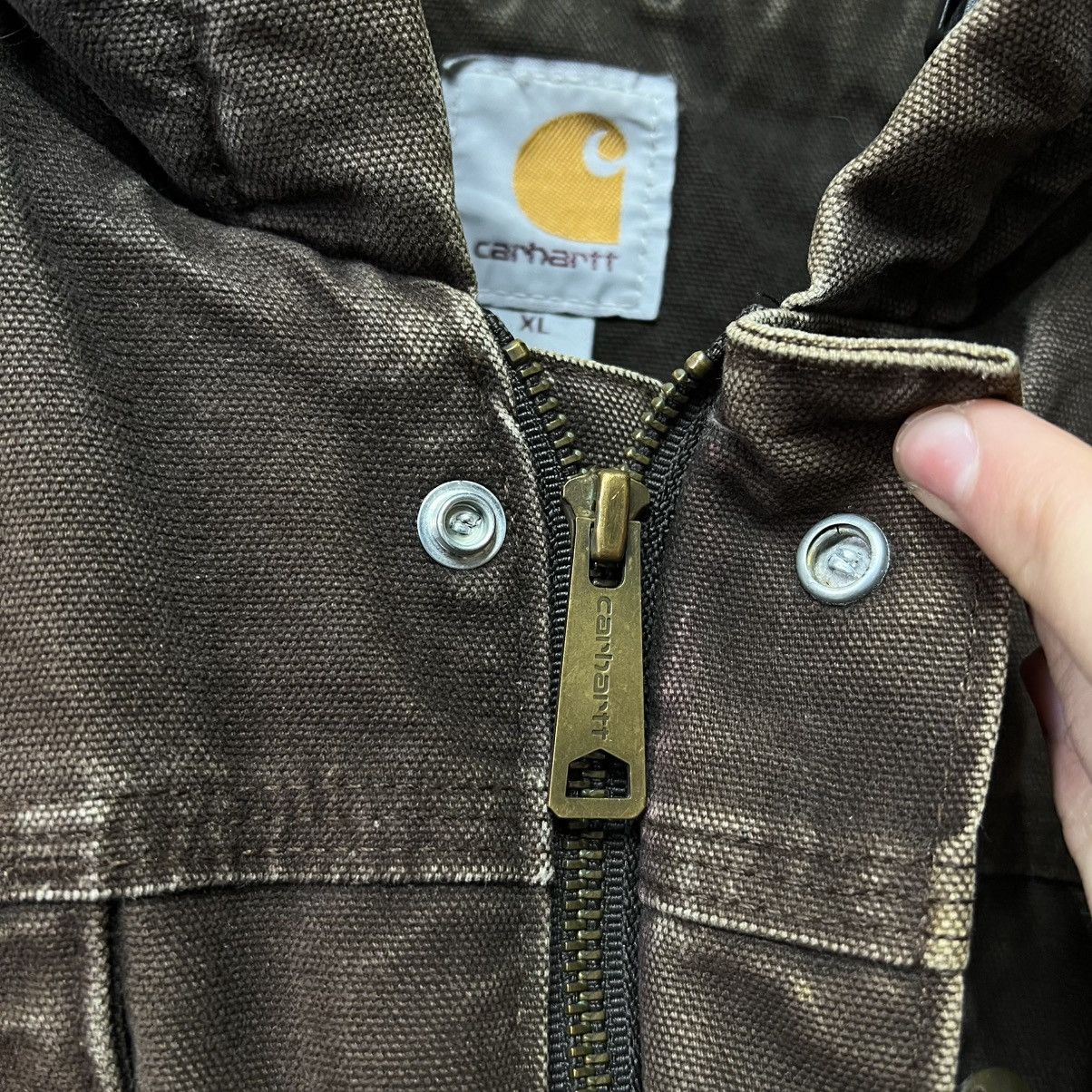 Carhartt Carhartt Sandstone Barlett Jacket Vintage Sherpa Brown faded Size US XL / EU 56 / 4 - 22 Thumbnail