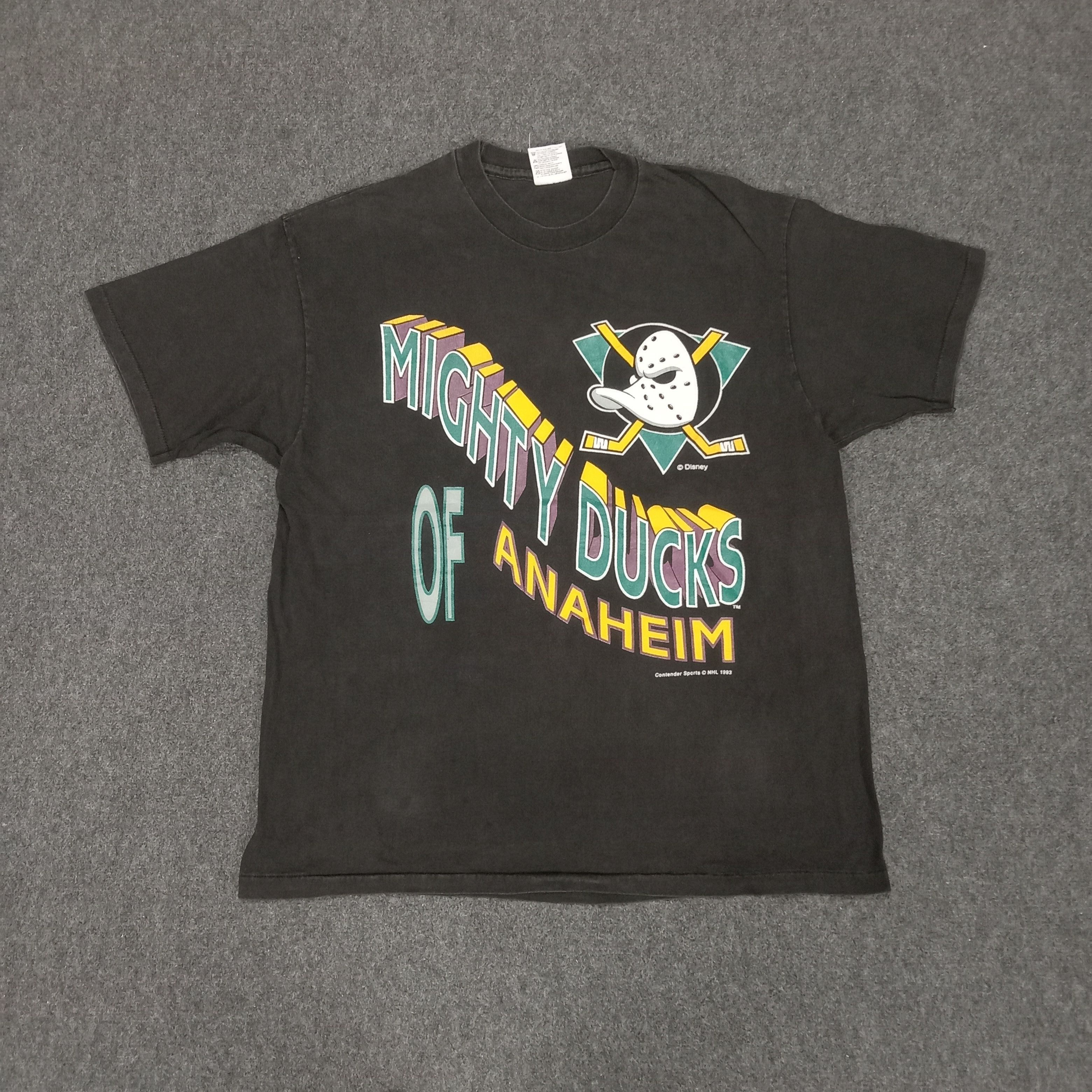 MLB 90's MIGHTY DUCKS American Sports NHL Tshirt Size US XL / EU 56 / 4 - 1 Thumbnail