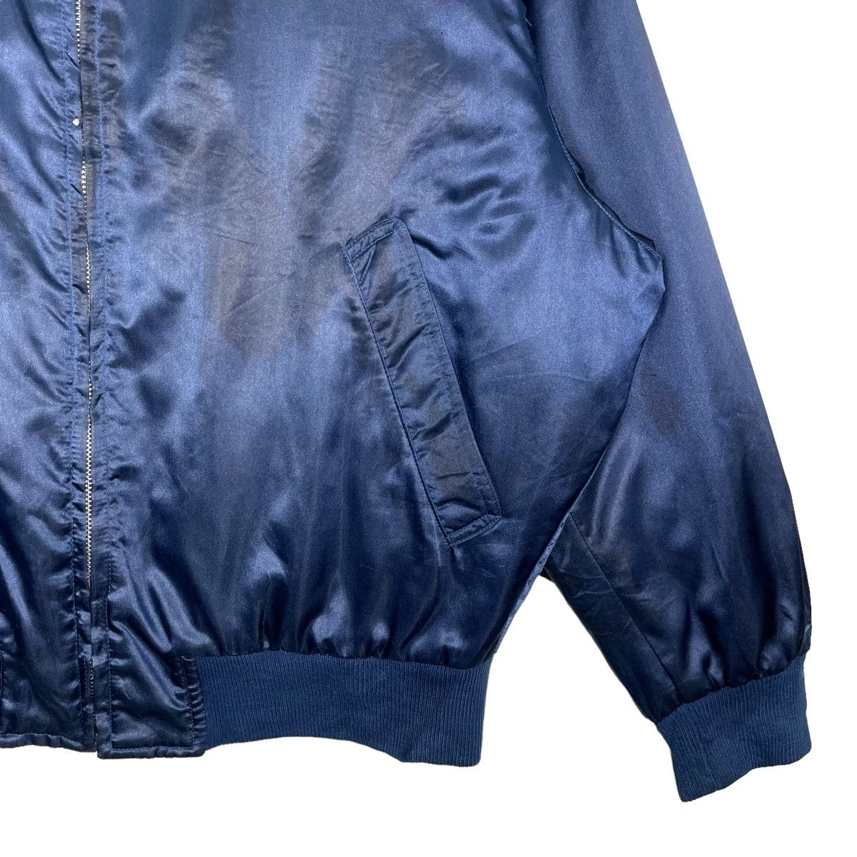 Hysteric Glamour × Japanese Brand 💥80s JUN MEN EMBROIDERY RIOT BOMBER JACKET Size US XL / EU 56 / 4 - 5 Thumbnail