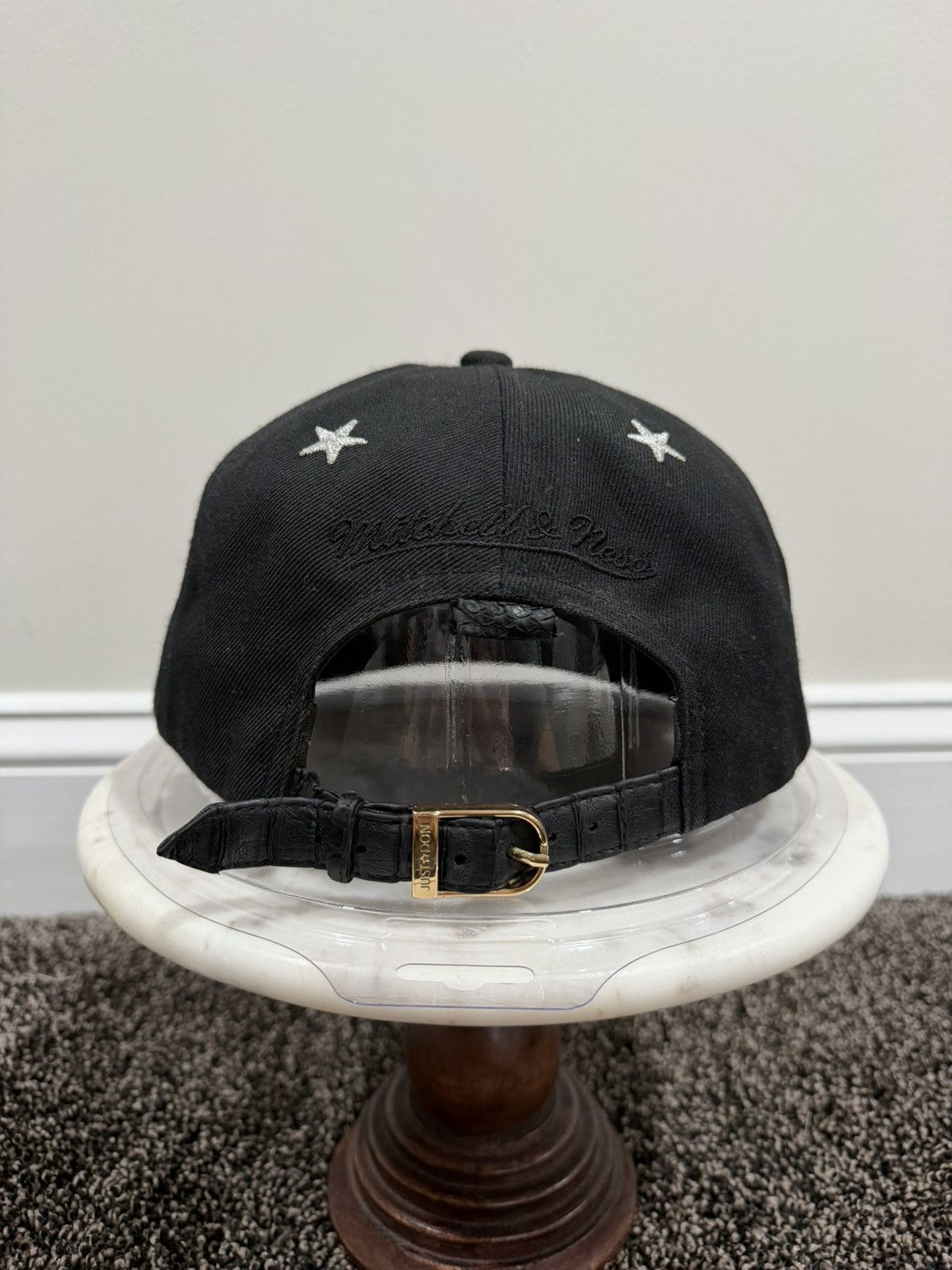 Just Don × Mitchell & Ness Just Don x Mitchell & Ness NHL Los Angeles Kings Black Hat Size ONE SIZE - 3 Thumbnail
