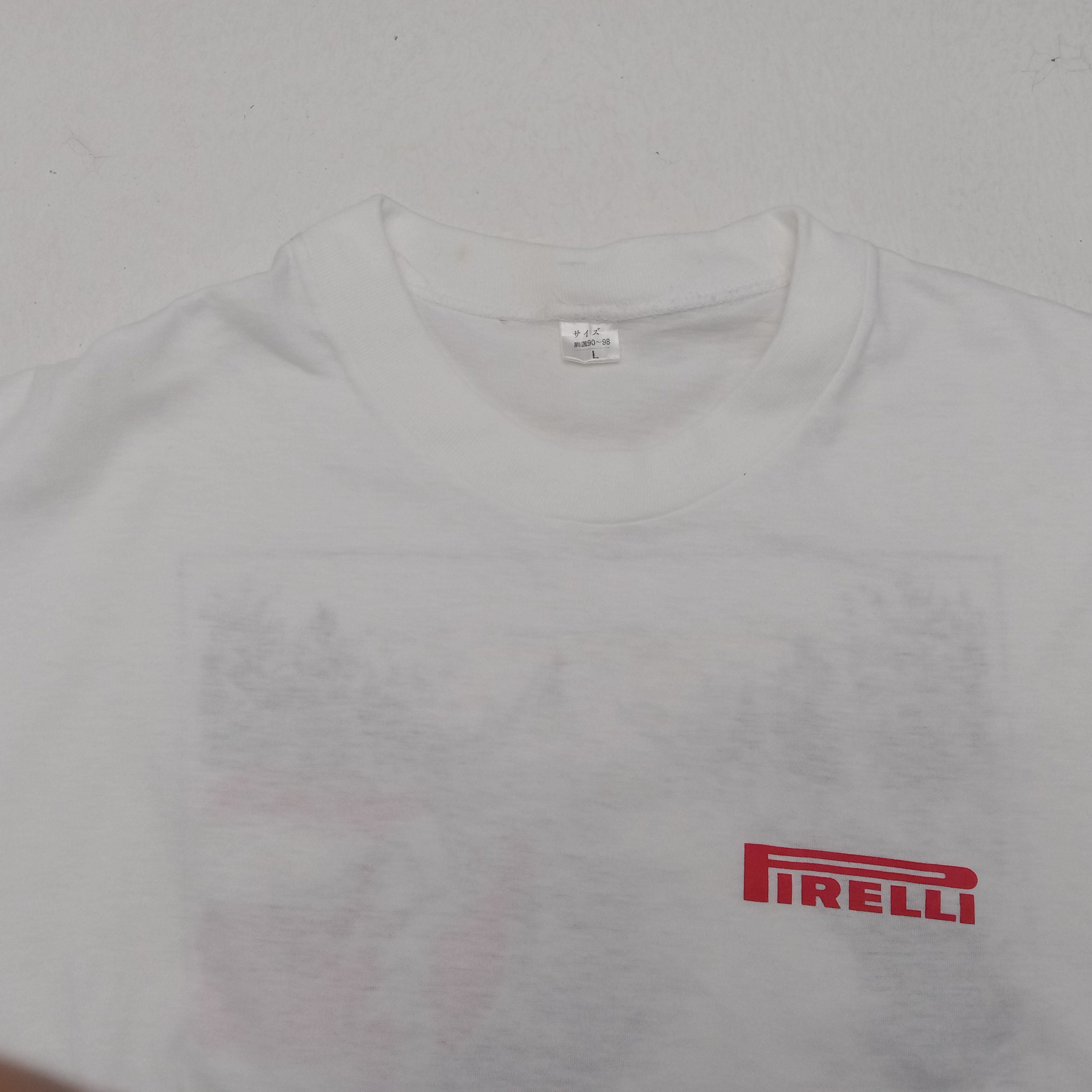 Vintage Vintage Porche Pirelli Racing Tshirt Size US M / EU 48-50 / 2 - 6 Thumbnail
