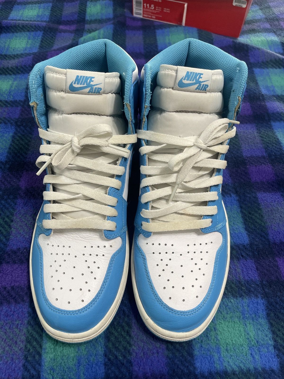 Jordan Brand Jordan 1 UNC Size US 11.5 / EU 44-45 - 3 Thumbnail