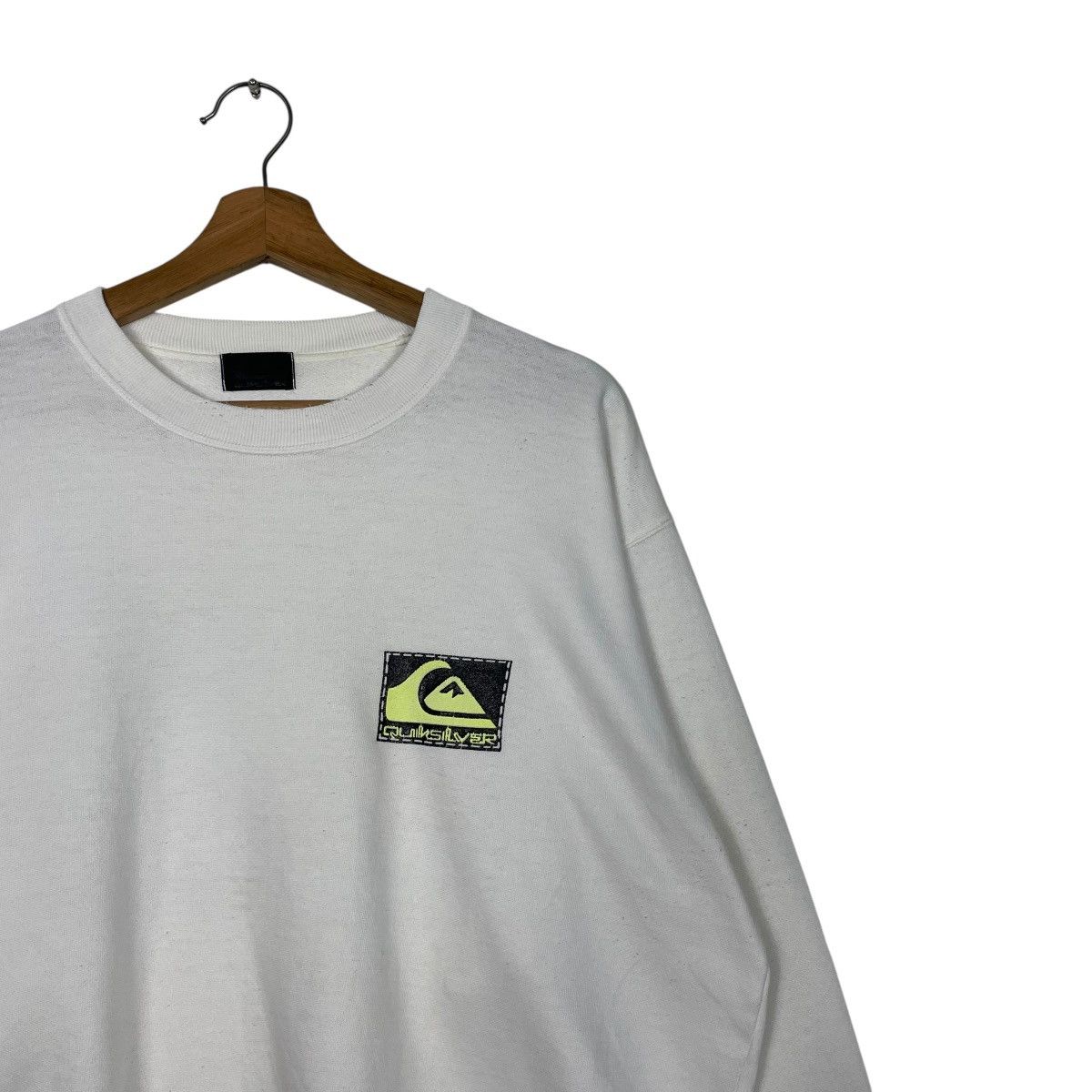 Quiksilver Vintage 90s Quiksilver Big Logo Crewneck Sweatshirt Size US M / EU 48-50 / 2 - 7 Thumbnail