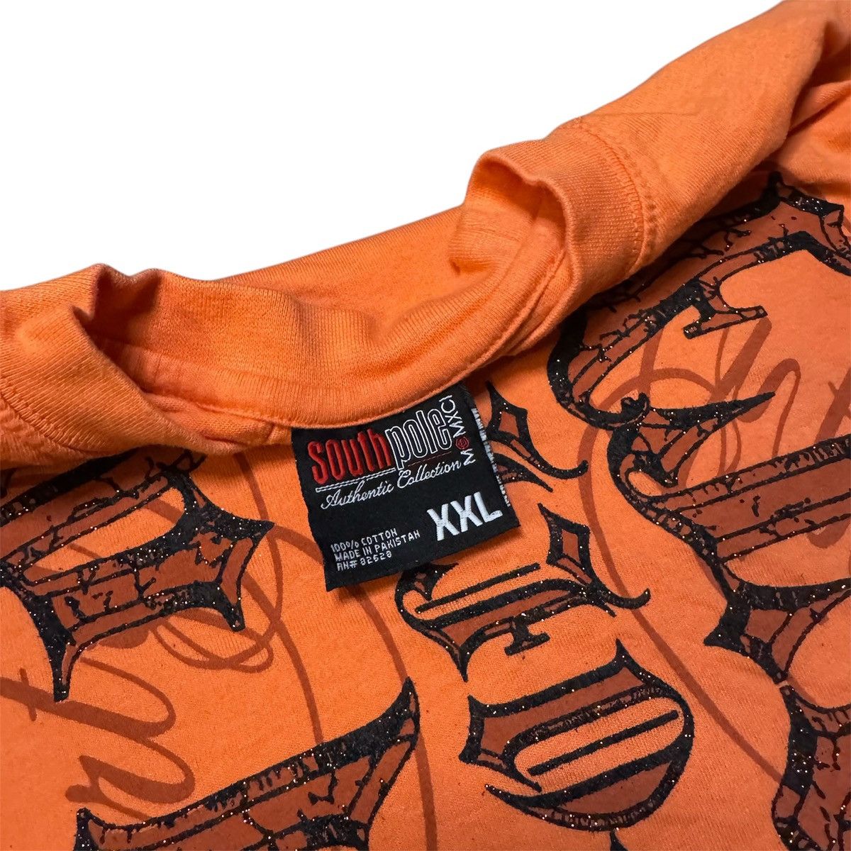 Southpole × Vintage Vintage Y2K SouthPole T-Shirt Size 2XL Grunge Hip Hop Size US XXL / EU 58 / 5 - 6 Thumbnail