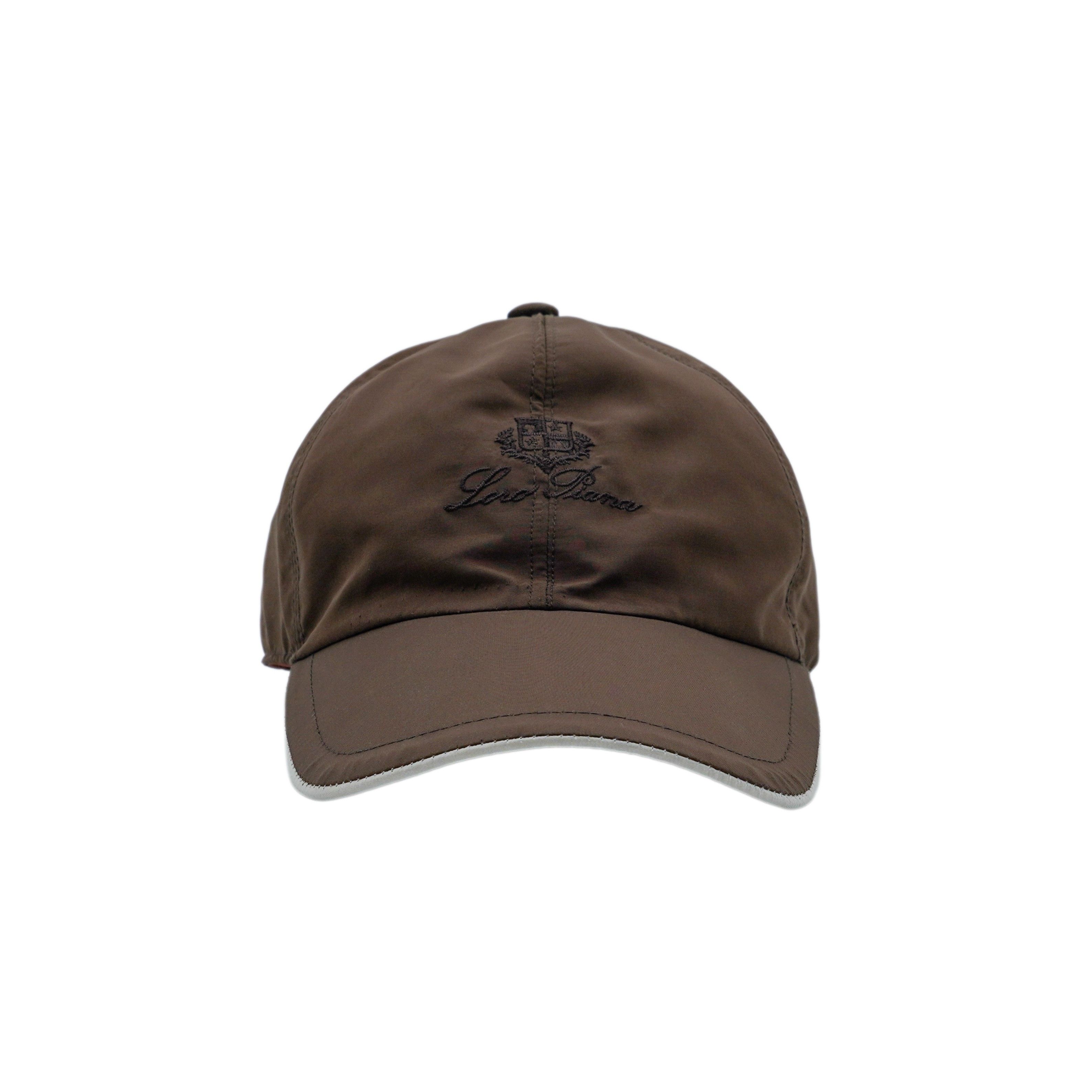 Loro Piana Loro Piana Storm System Brown Embroidered Logo Baseball Cap Size ONE SIZE - 2 Thumbnail