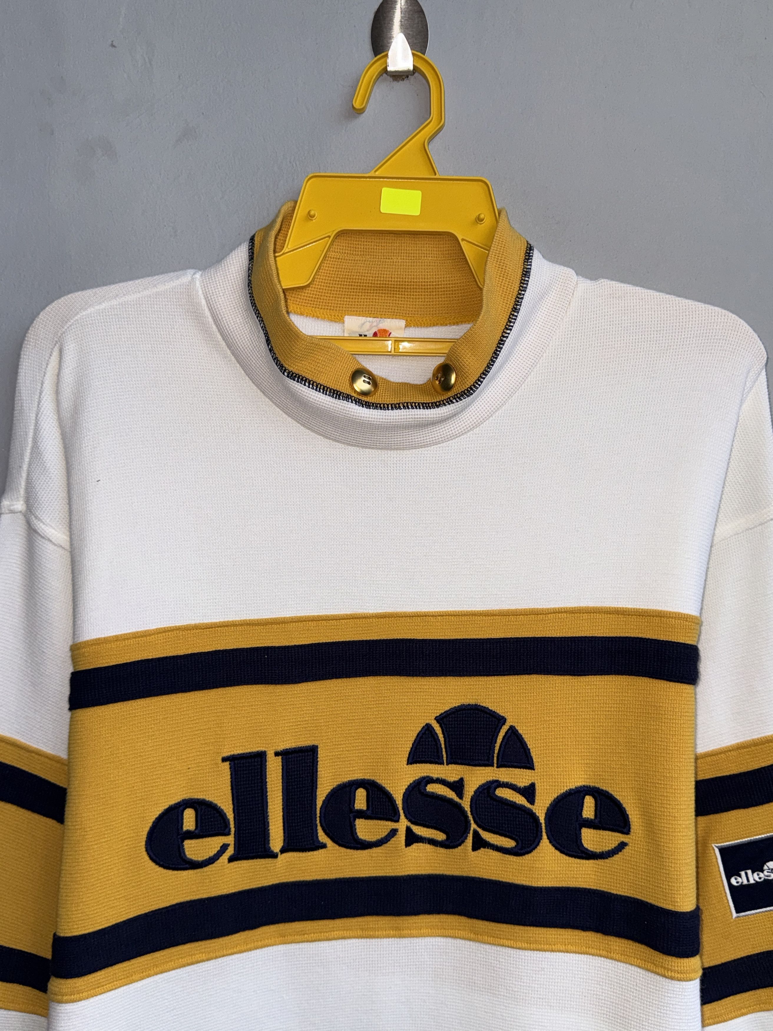 Ellesse Ellesse Spellout Long Sleeve Shirt Size US L / EU 52-54 / 3 - 2 Thumbnail