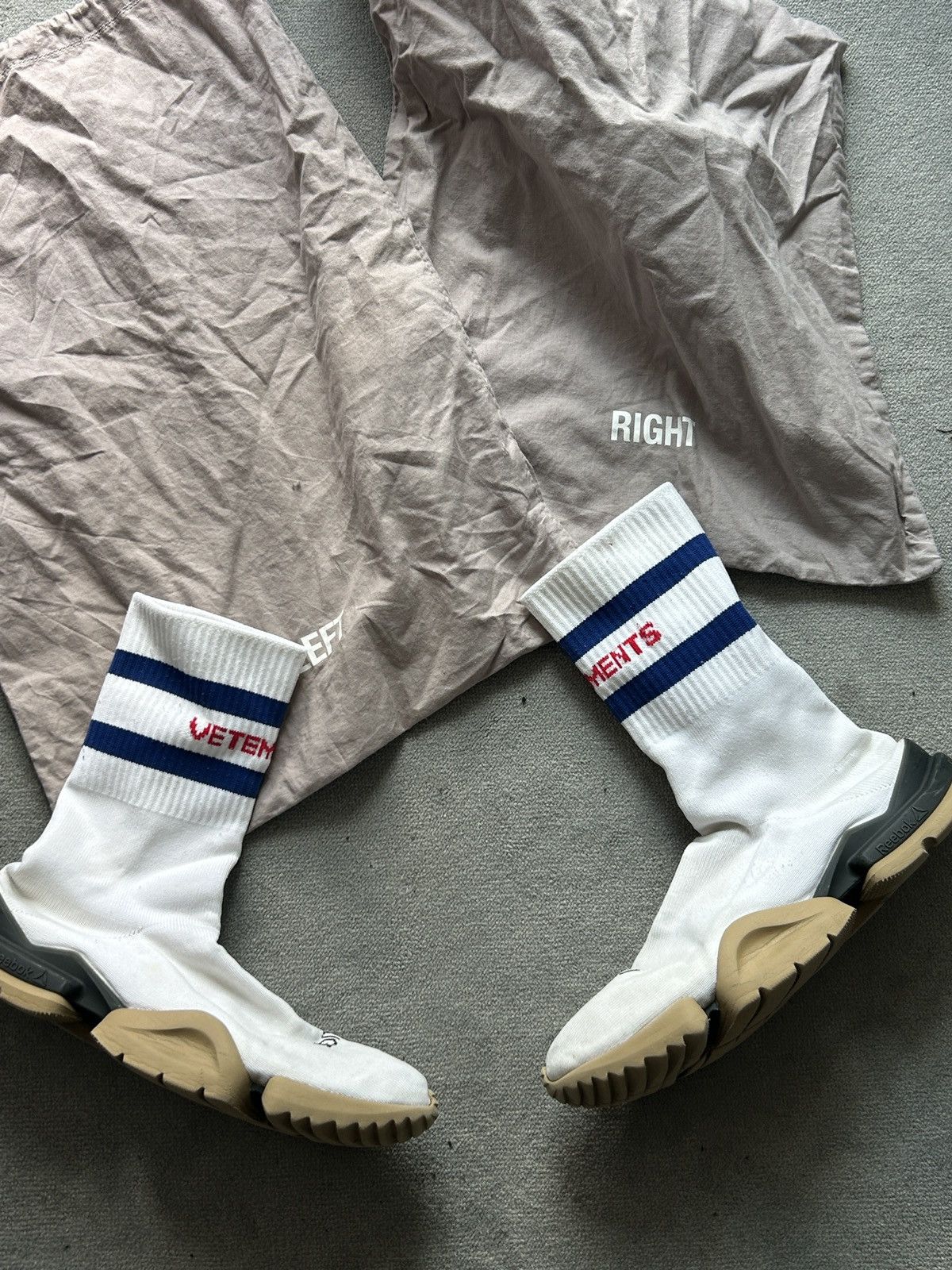 Reebok × Vetements VETEMENTS / REEBOK - SOCK RUNNER Size US 9.5 / EU 42-43 - 7 Thumbnail