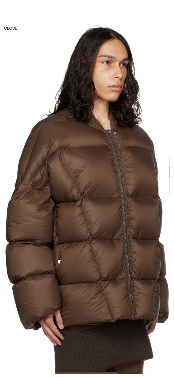 Rick Owens Rick Owens oversized puffer jacket. 46/10/XL. $2800 Size US XL / EU 56 / 4 - 1 Thumbnail