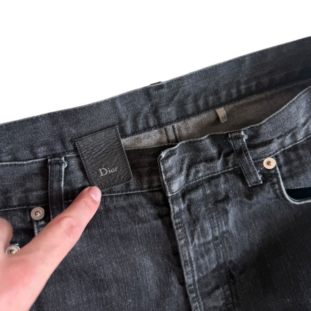 Dior Dior Homme Black Denim 34 35 Size US 35 - 3 Thumbnail