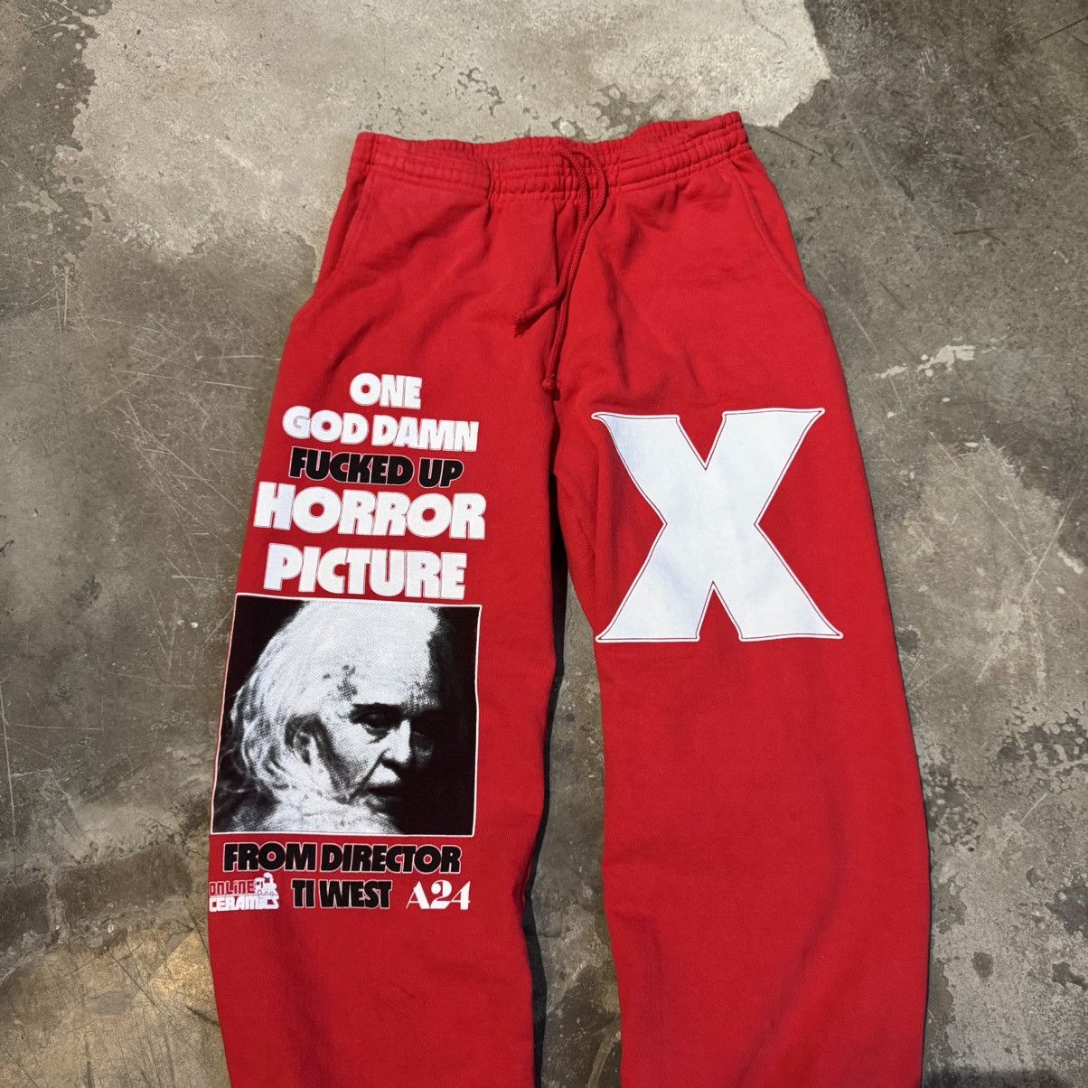 A24 × Online Ceramics A24 X Movie Sweatpants Size US 29 - 2 Thumbnail