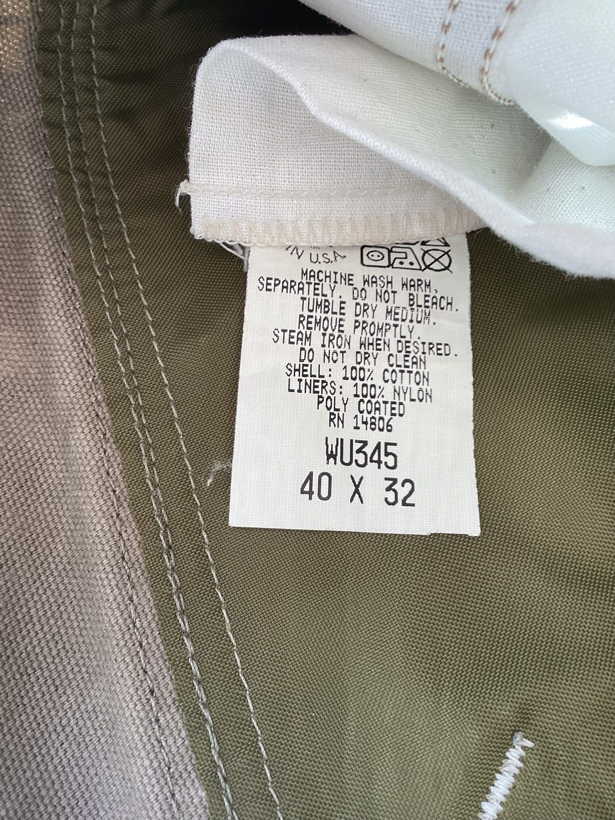 Carhartt Vintage 80s Carhartt Realtree camo 40 x 32 double knee pants Size US 40 / EU 56 - 7 Thumbnail