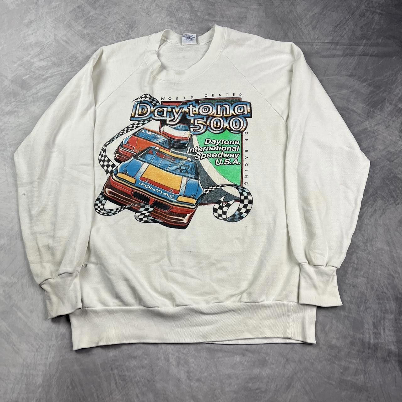 Anvil Vintage Daytona 500 crewneck Size US XL / EU 56 / 4 - 1 Thumbnail