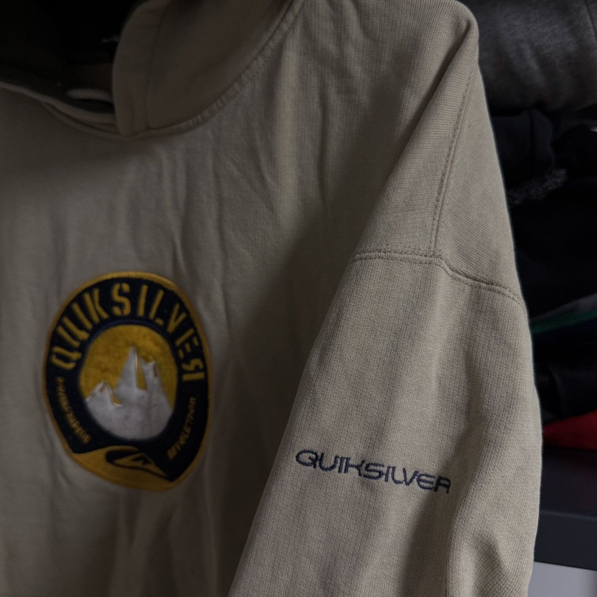 Quiksilver Vintage Avant Garde Quicksilver Hoodie Size US L / EU 52-54 / 3 - 3 Thumbnail