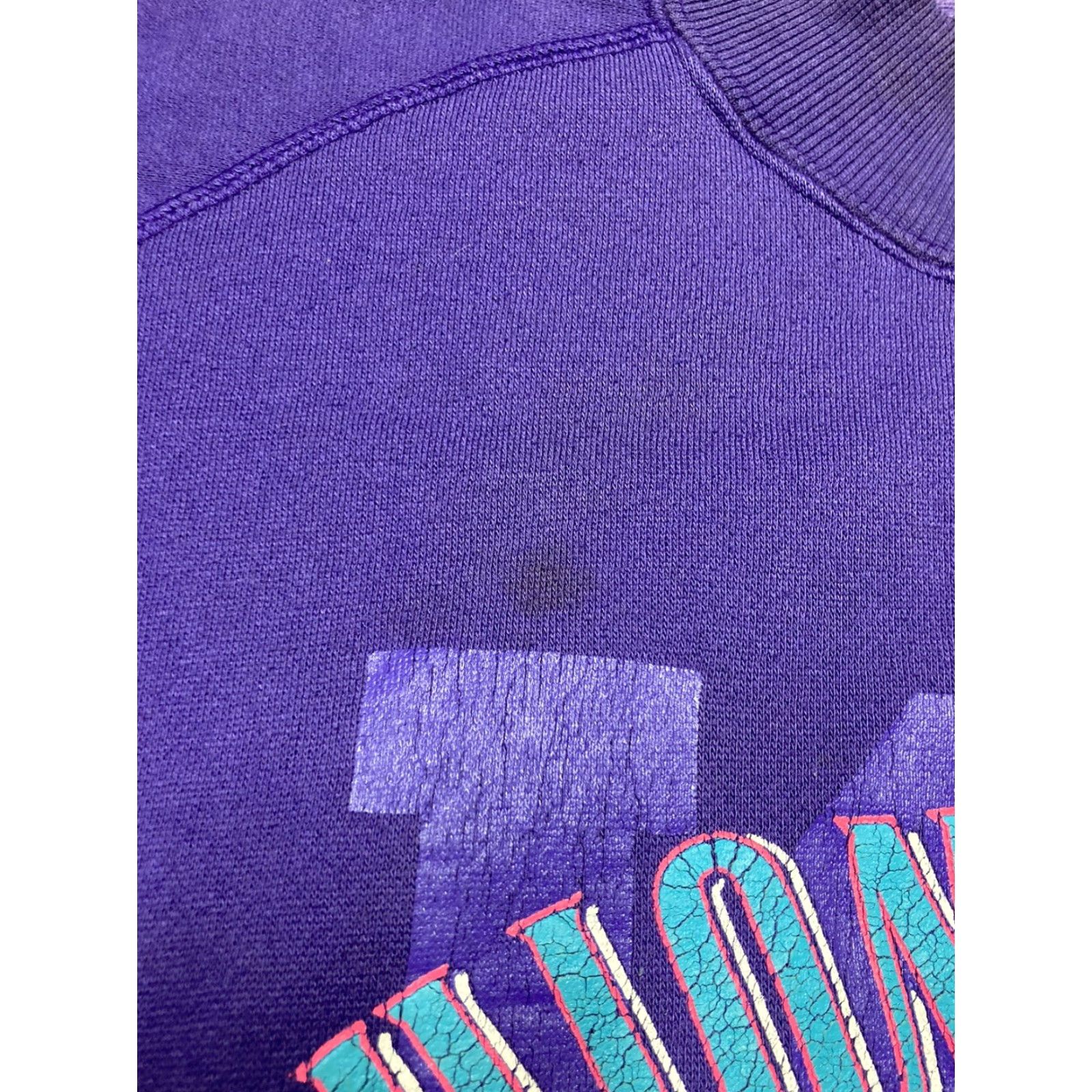 Vintage VINTAGE 90s graphic t shirt fashion network style 1990 already a legend adult XL Men Purple T-Shirt 90s Size US XL / EU 56 / 4 - 6 Thumbnail