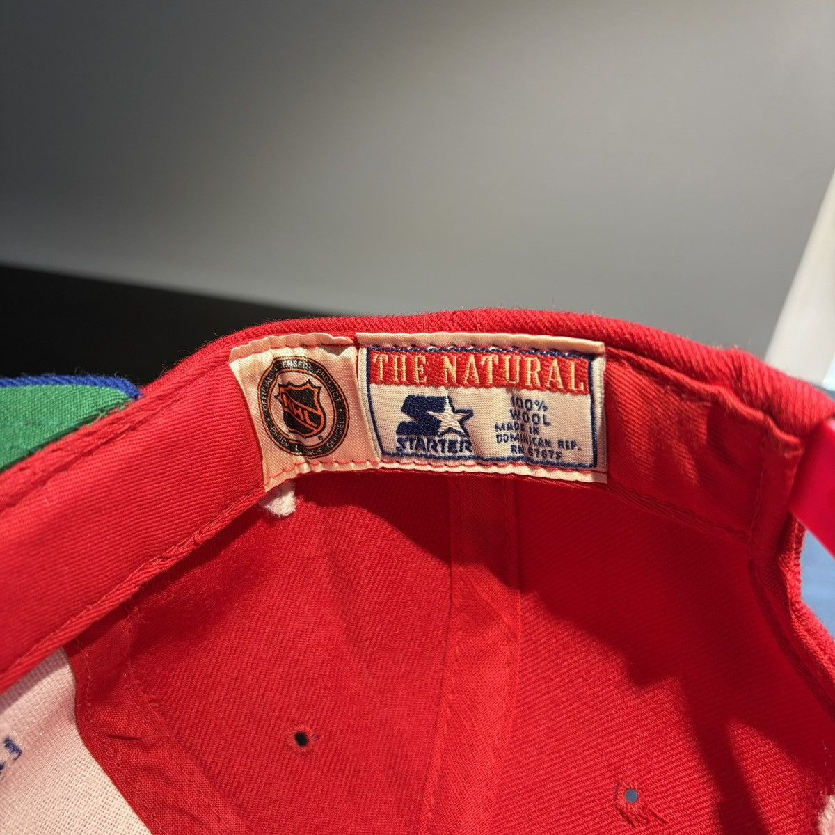 Starter 90's RARE NHL Vintage Washington Capitals Spellout Hat Size ONE SIZE - 5 Thumbnail