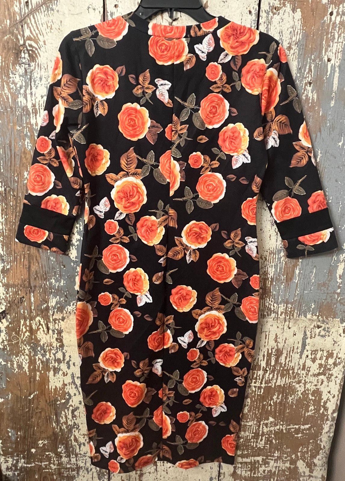 Zara ZARA Trafulac size Medium floral midi dress NWOT Size M / US 6-8 / IT 42-44 - 4 Thumbnail