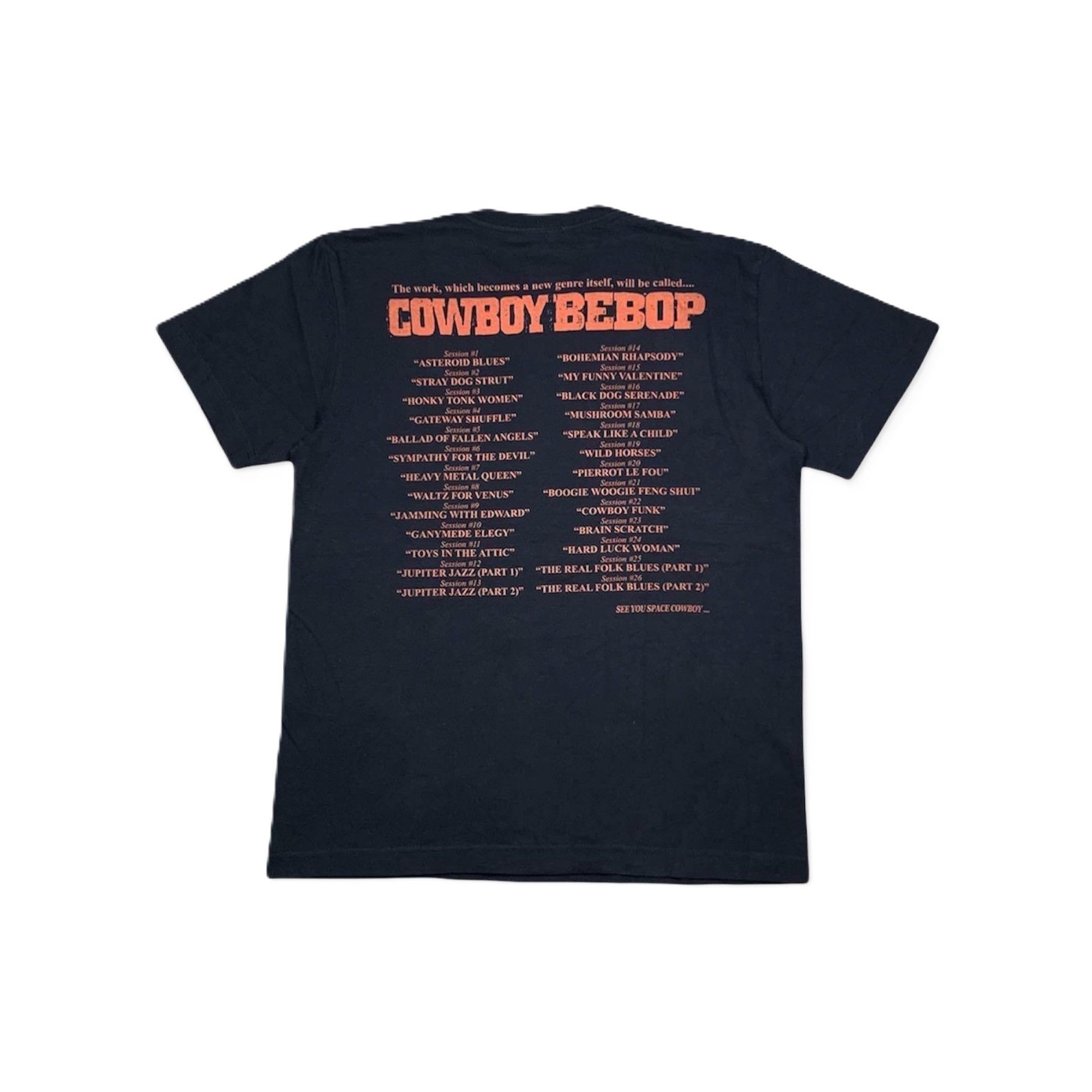 Anime Vintage Cowboy Bebop 20th Anniversary Japanese Anime T-shirt Size US L / EU 52-54 / 3 - 2 Thumbnail