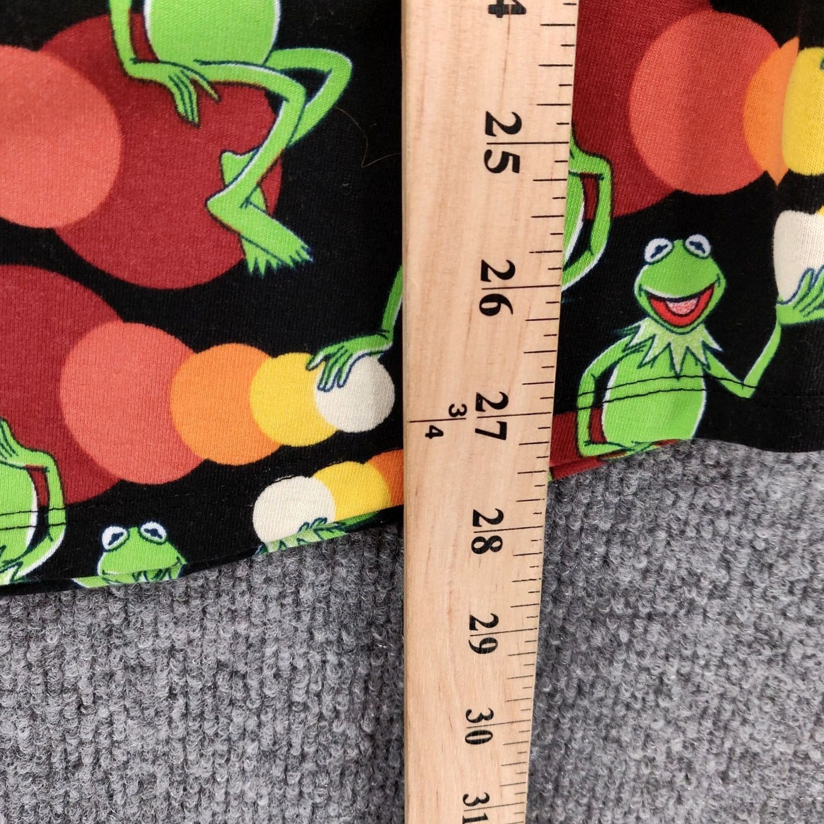 Vintage LuLaRoe T-Shirt Womens L Large Black Simply Comfortable Tunic Kermit 3/4 Sleeves Size L / US 10 / IT 46 - 7 Thumbnail