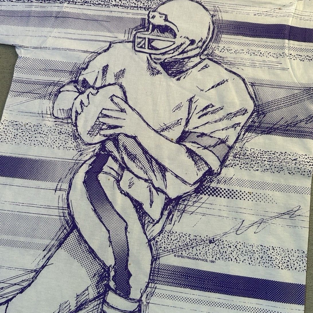 NFL × Vintage Vintage 90s Screen Stars Football All Over Print Size M Size US M / EU 48-50 / 2 - 2 Thumbnail