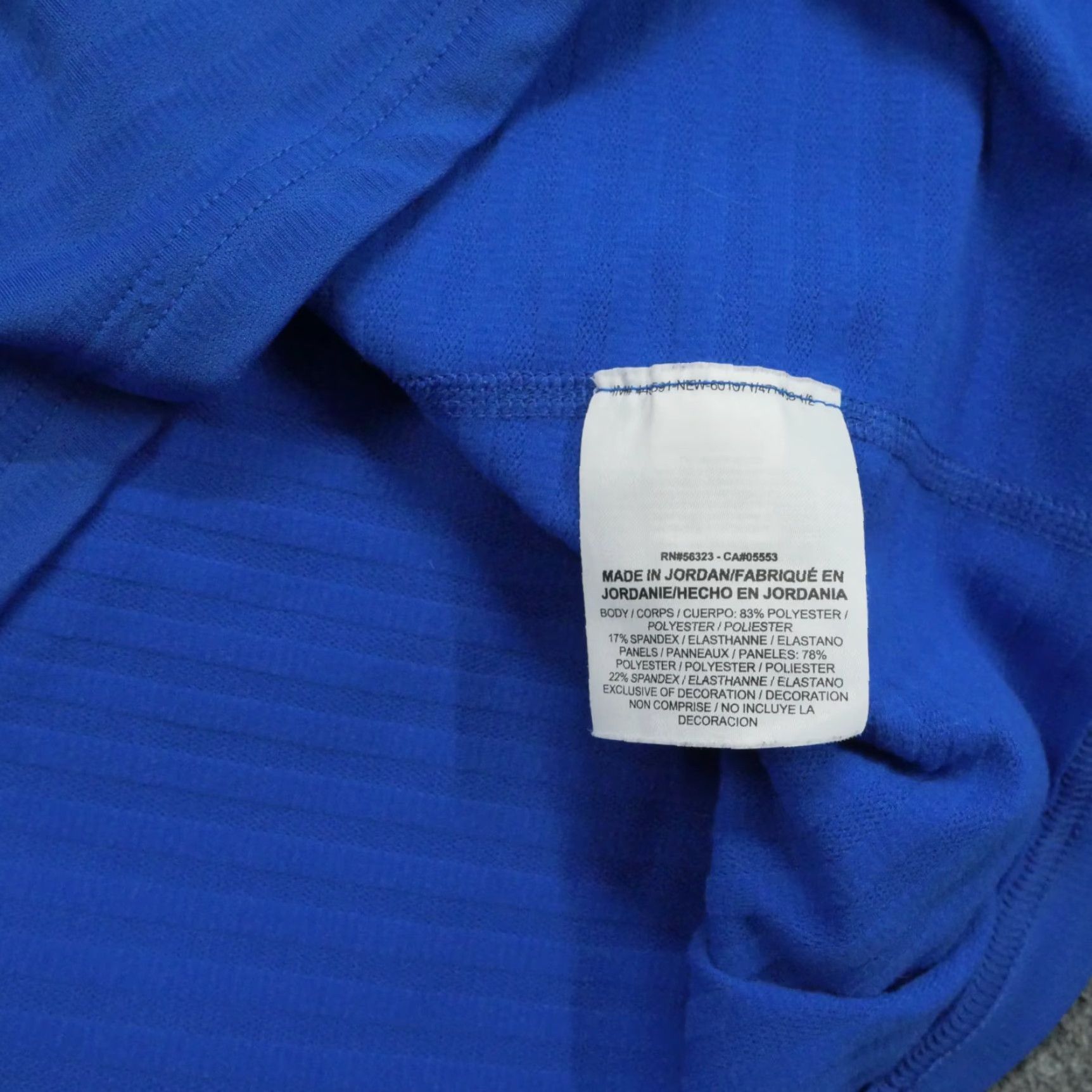 Nike Nike Shirt Mens Large Blue Dri-Fit Pro Fitted Long Sleeve Activewear Size US L / EU 52-54 / 3 - 7 Thumbnail