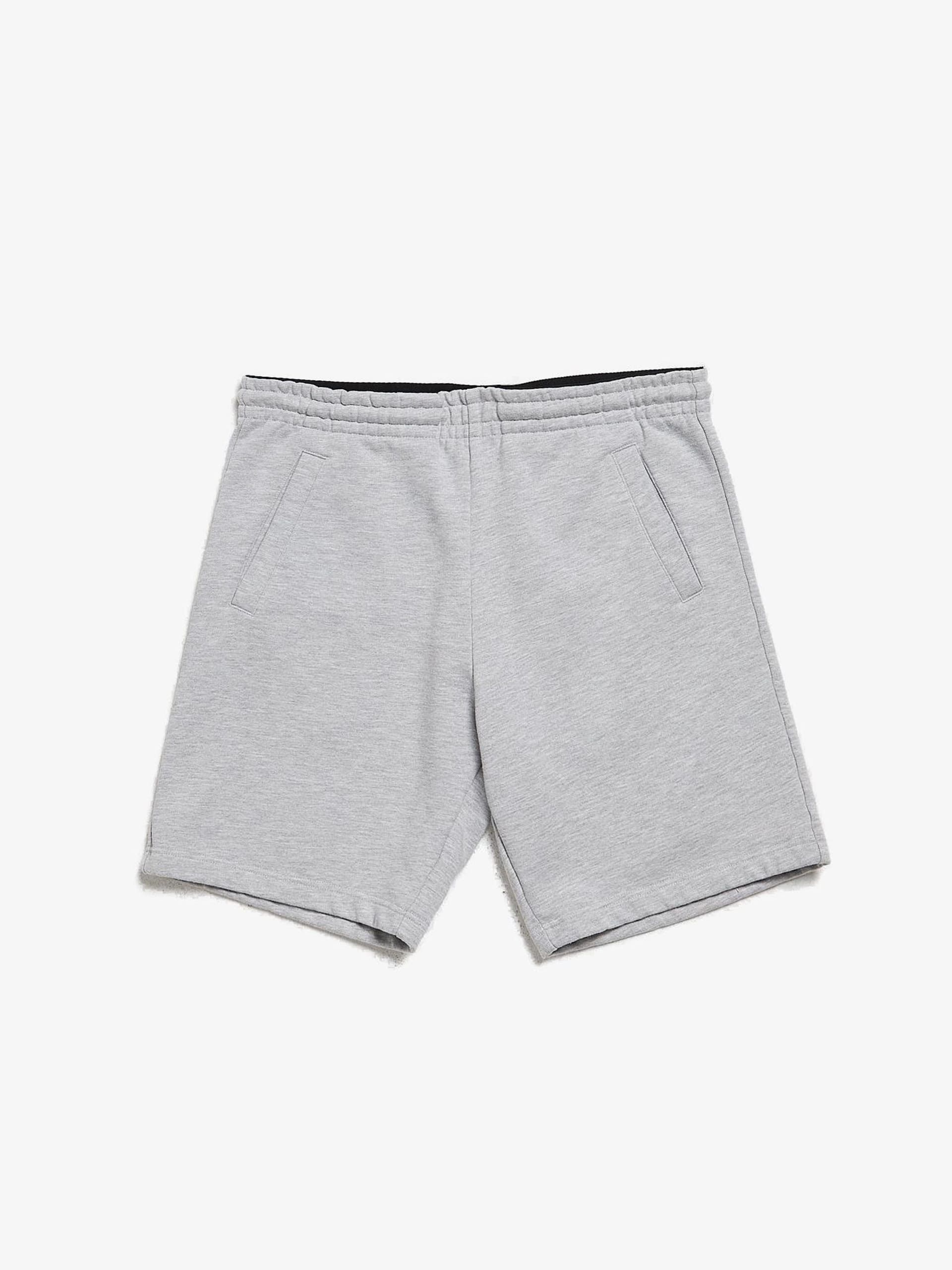 image of Acne Studios Light Gray Pocket Detailed Cotton Shorts in Grey, Men's (Size 33)