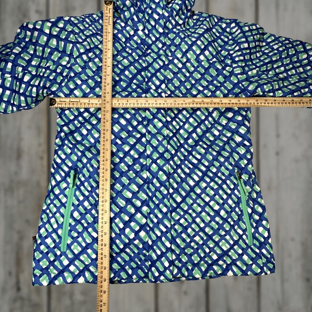 Vintage Turbine Women’s XL Boardwear Hooded Jacket Waterptoof Blue Green Snow Ski Jacket Women XL Hooded Waterptoof Blue Green Snow Ski Size XL / US 12-14 / IT 48-50 - 1 Thumbnail