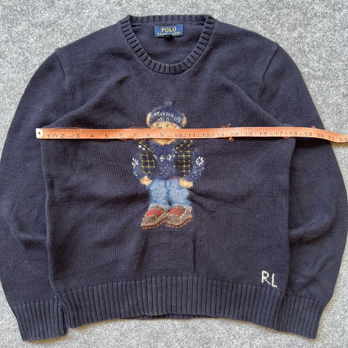 Ralph Lauren 💥RARE💥 Vintage Polo Ralph Lauren Bear knit Sweater Size US S / EU 44-46 / 1 - 6 Thumbnail