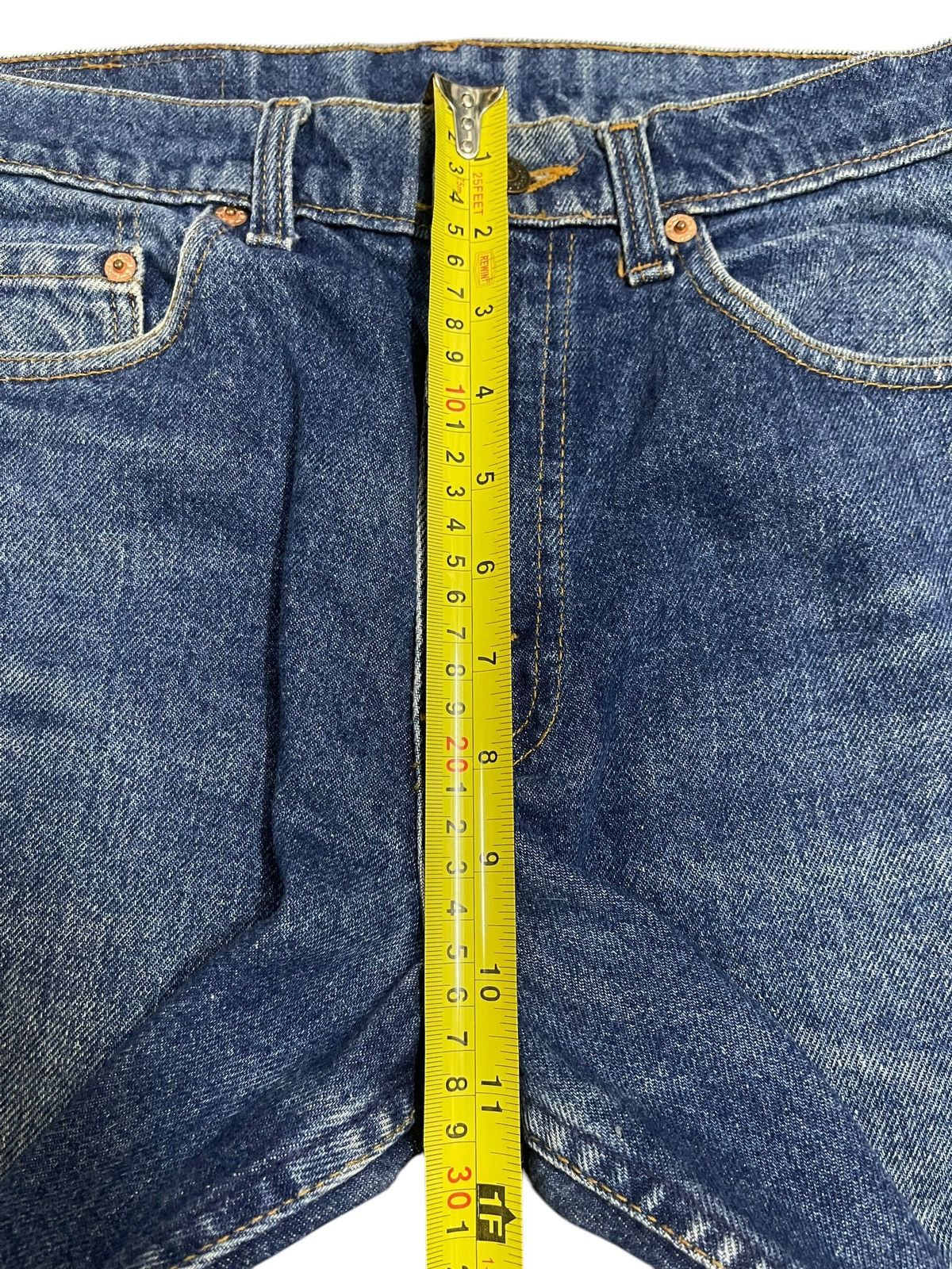 Levi's Vintage 80s Levis 517 Blue Wash Distressed Bootcut Jeans Size US 28 / EU 44 - 17 Thumbnail
