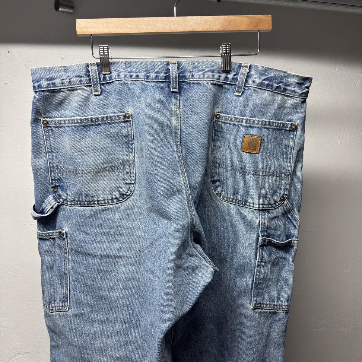 Carhartt Carhartt Faded Denim Double Knee Jeans ERD Grunge Chrome Size US 41 - 4 Thumbnail