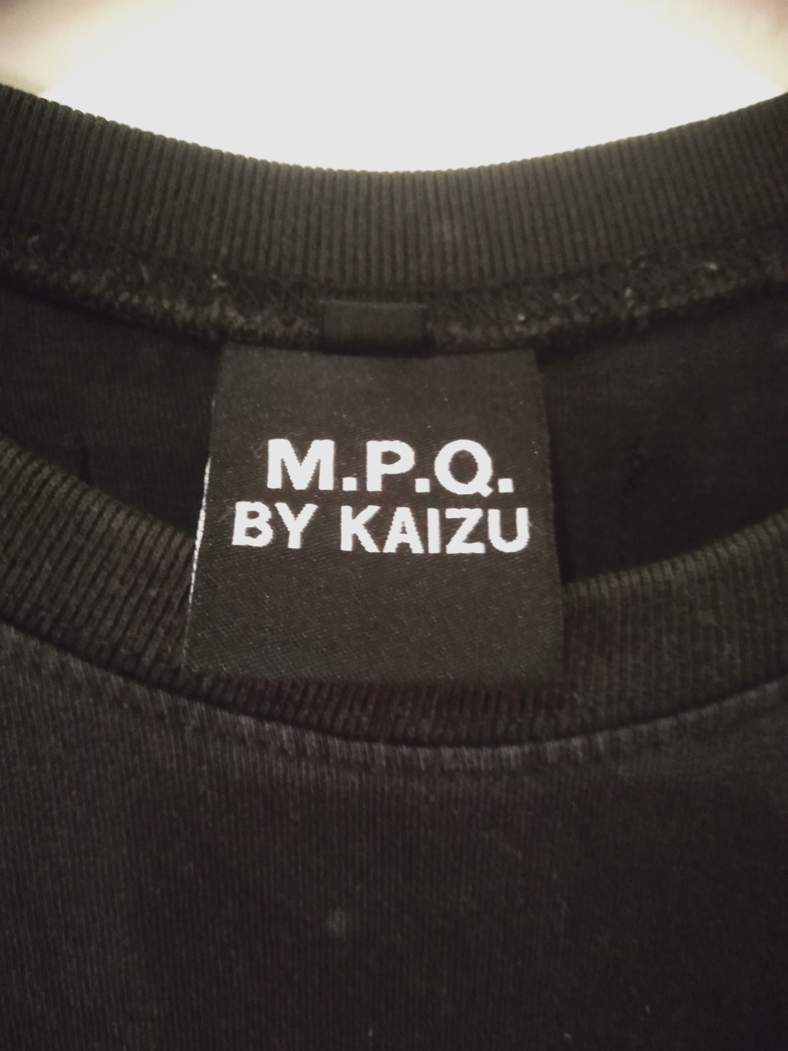 Japanese Brand M.P.Q Logo Tee By kaizu Size US L / EU 52-54 / 3 - 5 Thumbnail