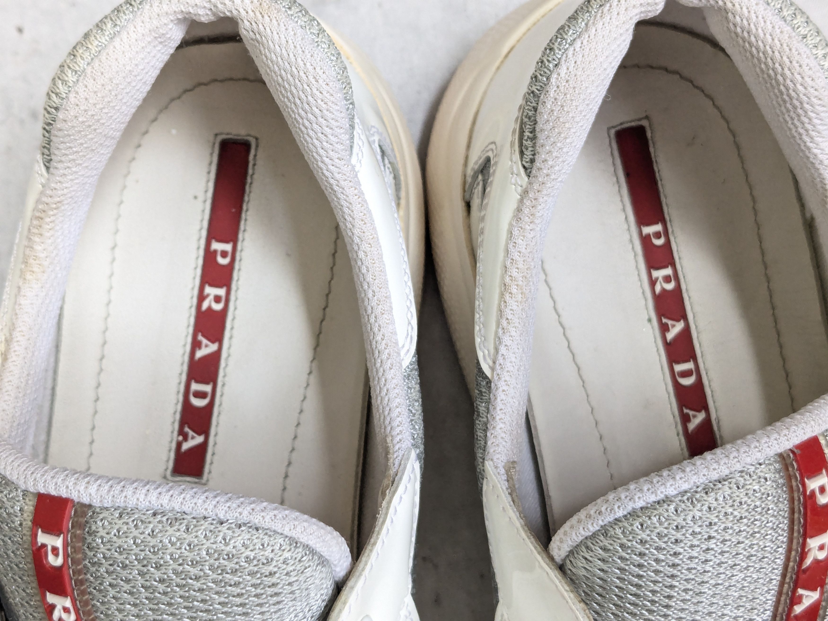 Prada Prada America's Cup Sneakers White Patent Leather 9 Low Size US 9 / EU 42 - 8 Thumbnail
