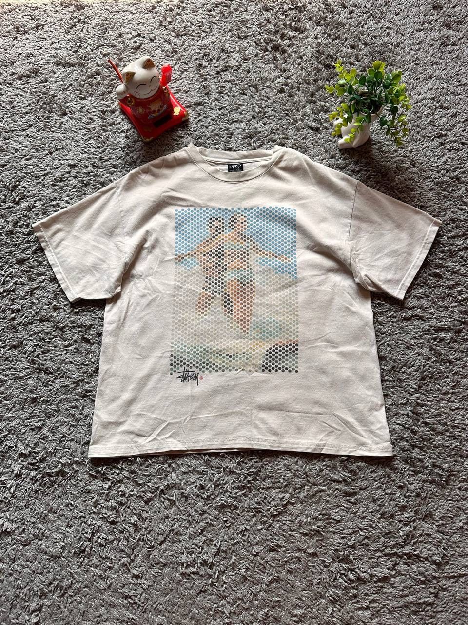 Stussy 00s Stussy Vintage Big Logo Streetwear Tee | Grailed