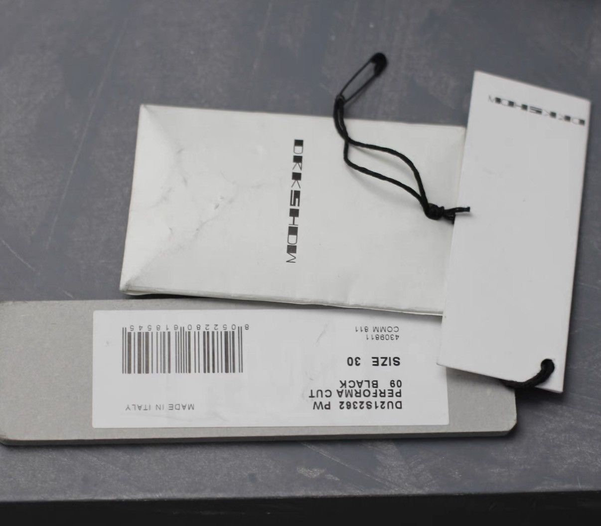 Rick Owens Rick Owens DRKSHDW Waxed Finish Denim Jeans Size US 30 / EU 46 - 7 Thumbnail