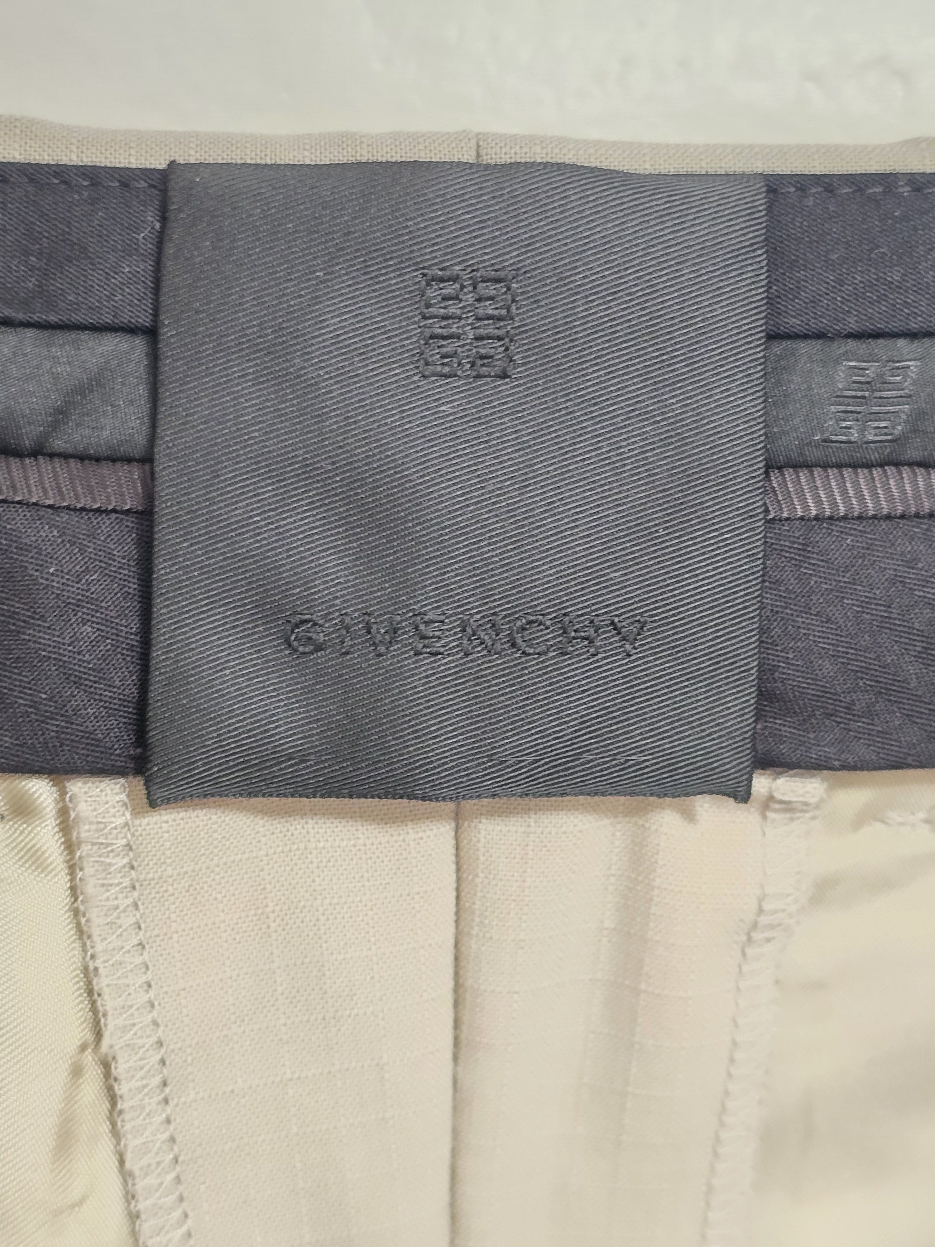 Givenchy Wool trousers with cutout detail Size 50R - 4 Thumbnail