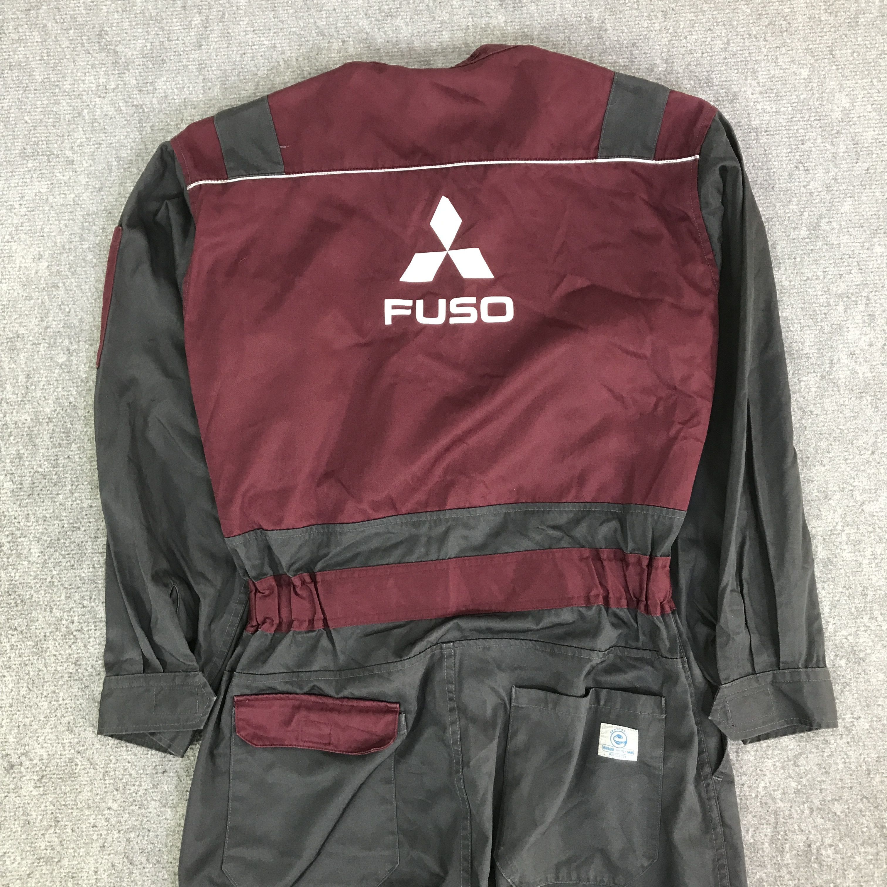 Japanese Brand FUSO MITSUBSHI RACING COVERALL JACKET K121B9 Size US M / EU 48-50 / 2 - 5 Thumbnail