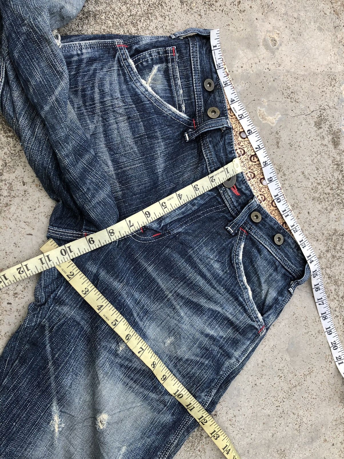 Edwin DISTRESSED CARPENTER DENIM BY EDWIN Size US 30 / EU 46 - 10 Thumbnail