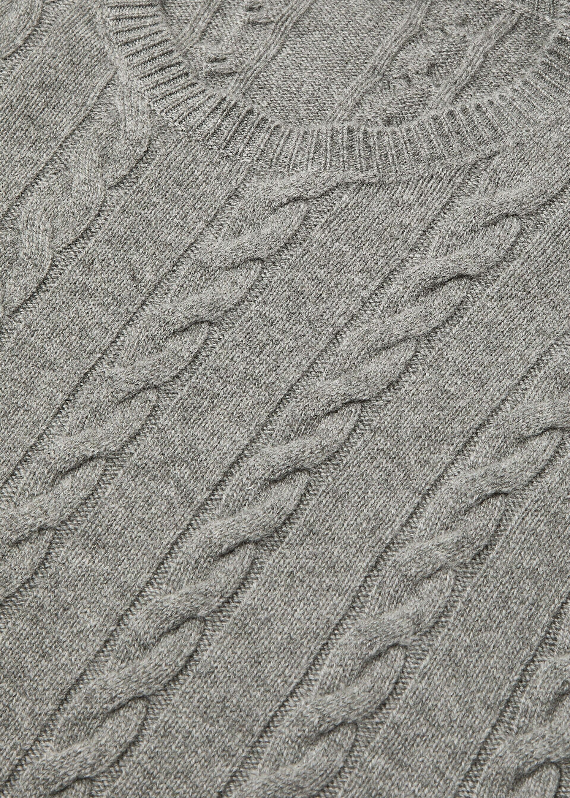 Loro Piana os11x0226 FAQ4517 Cedar Crewneck Sweater in Glacier Sky Size US XL / EU 56 / 4 - 7 Thumbnail