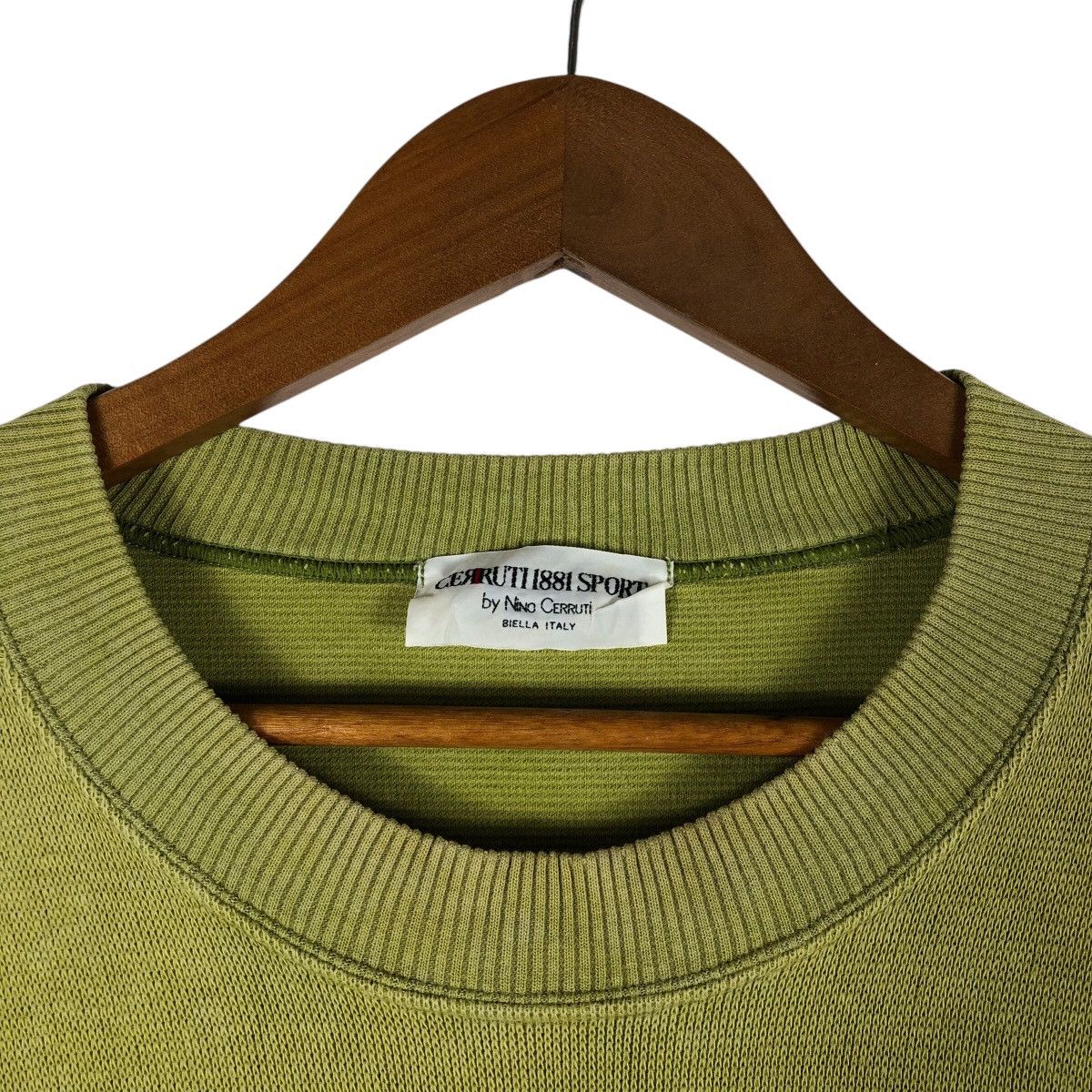 Cerruti 1881 Nino CERRUTI Big Logo Sweatshirt Size US L / EU 52-54 / 3 - 5 Thumbnail