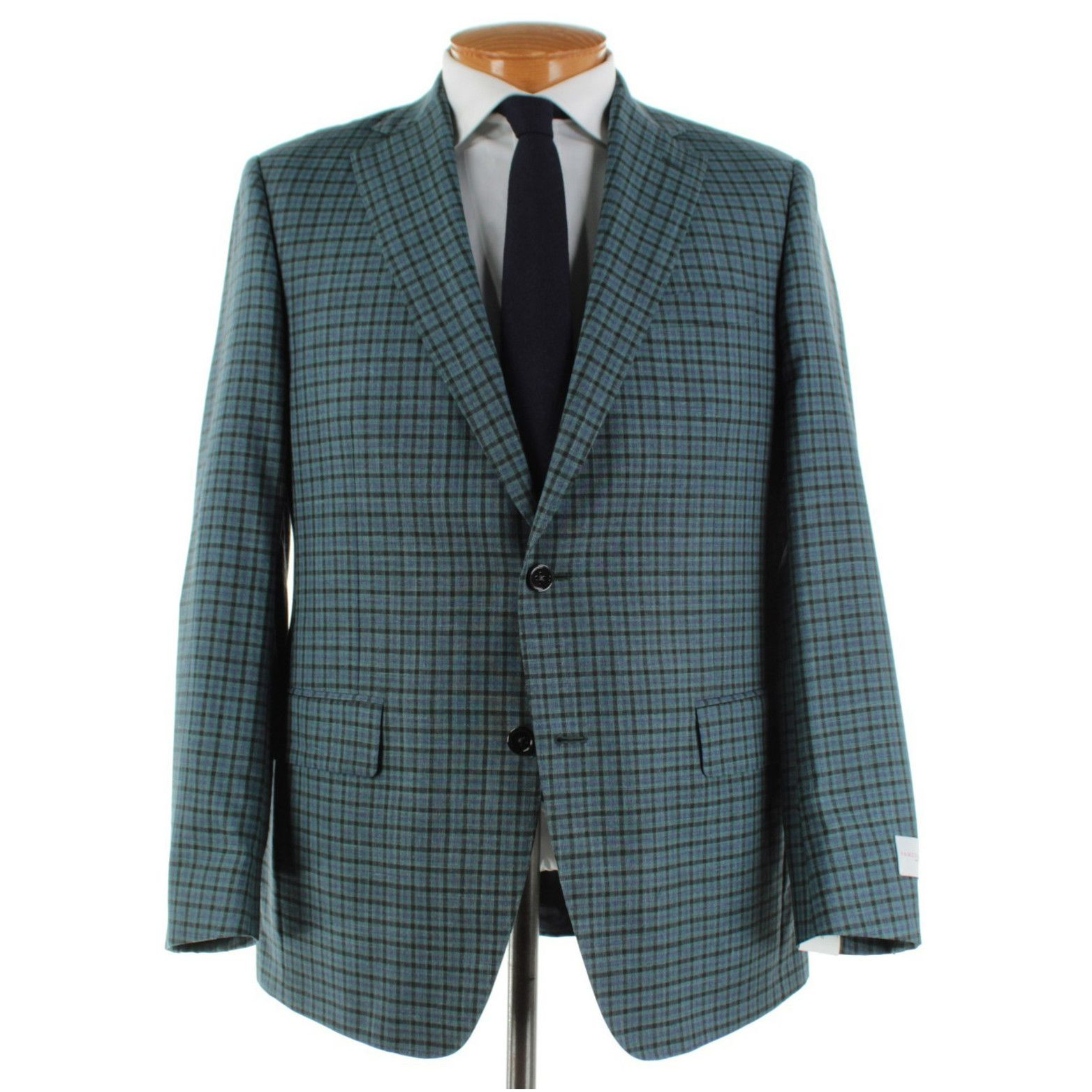 Samuelsohn Samuelsohn Sport Coat Size 42 Regular US in Green Size 42R - 1 Thumbnail