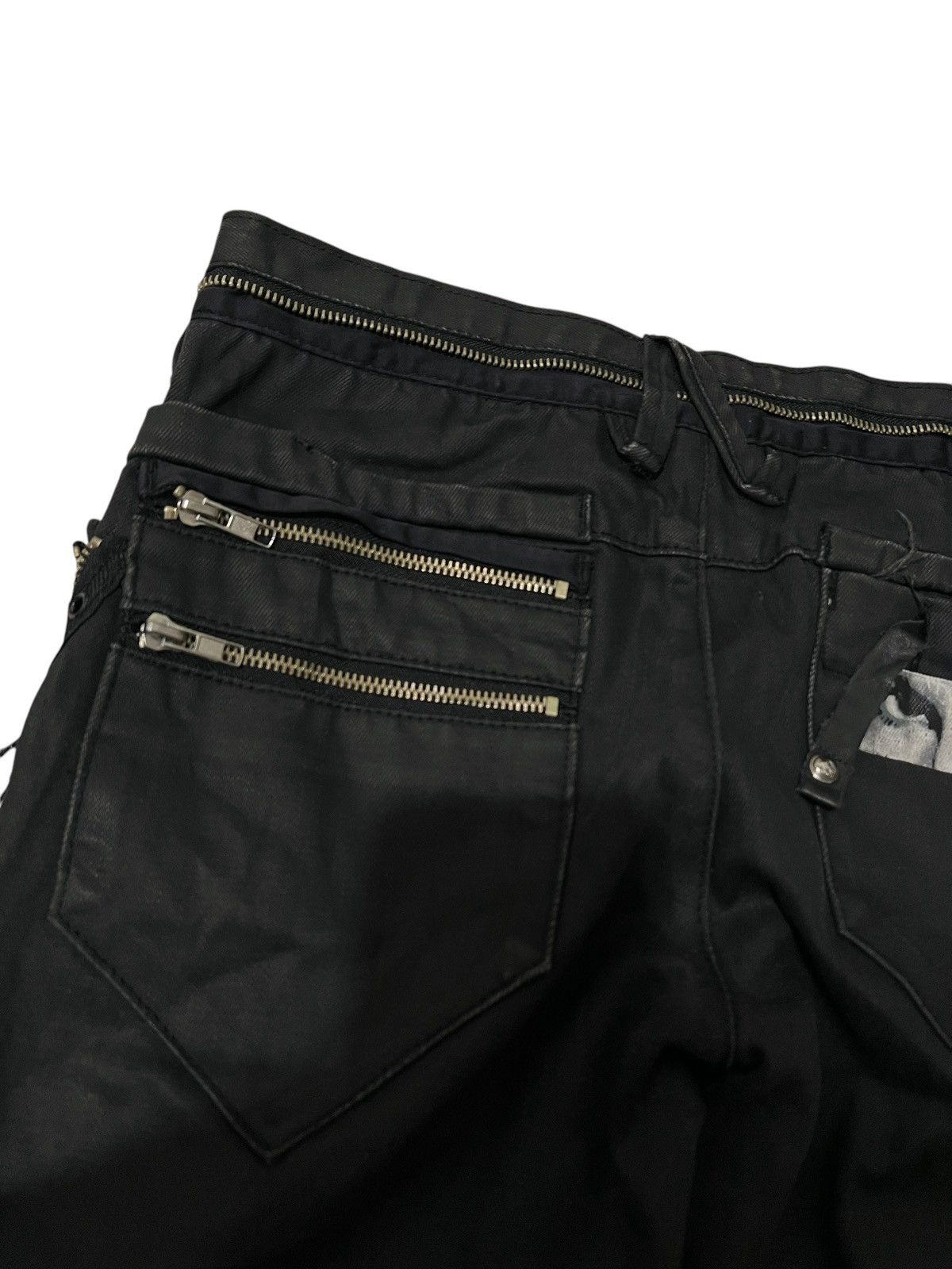 If Six Was Nine × Japanese Brand × Loveless Lovelessism wax japanese punk bondage pants Size US 30 / EU 46 - 8 Thumbnail