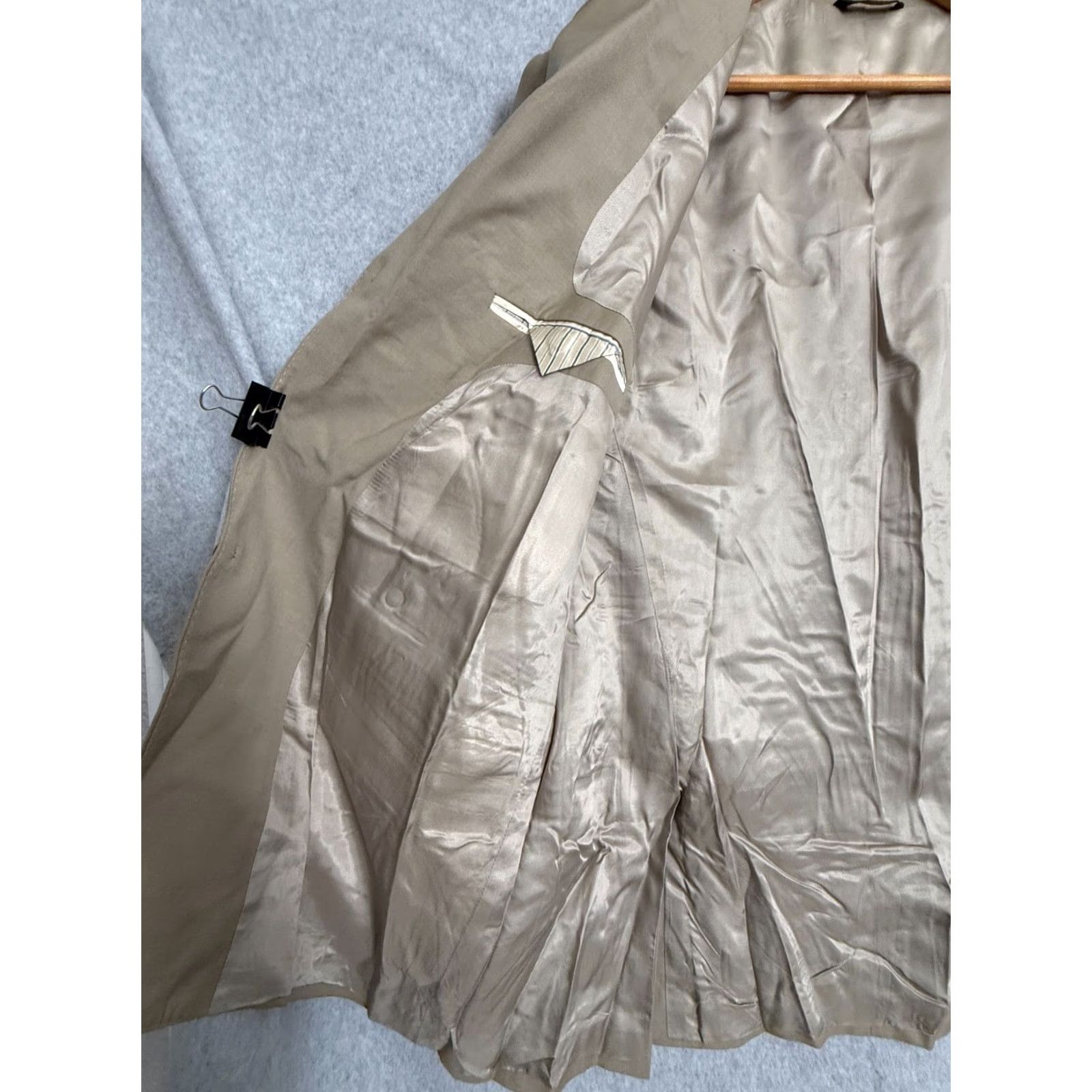 Alexander Julian VINTAGE Alexander Julian Colours Suit Set Men's 48L Blazer 42L Pants Tan Pure Wool Blazer Pants Suit Mens 48L 42L Tan Wool Size 48R - 7 Thumbnail