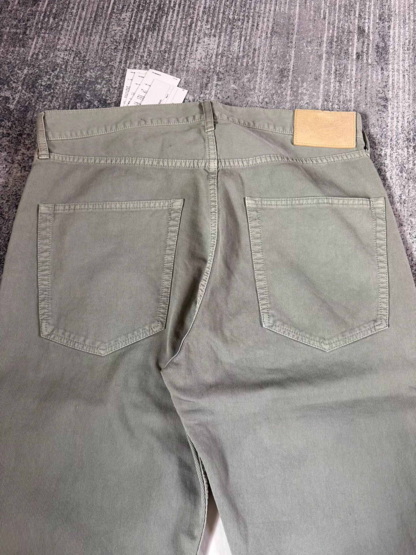 Visvim VISVIM 23SS FLUXUS 01 DMGD Dry Pique Lt.Green 3 Pants Size US 34 / EU 50 - 2 Thumbnail