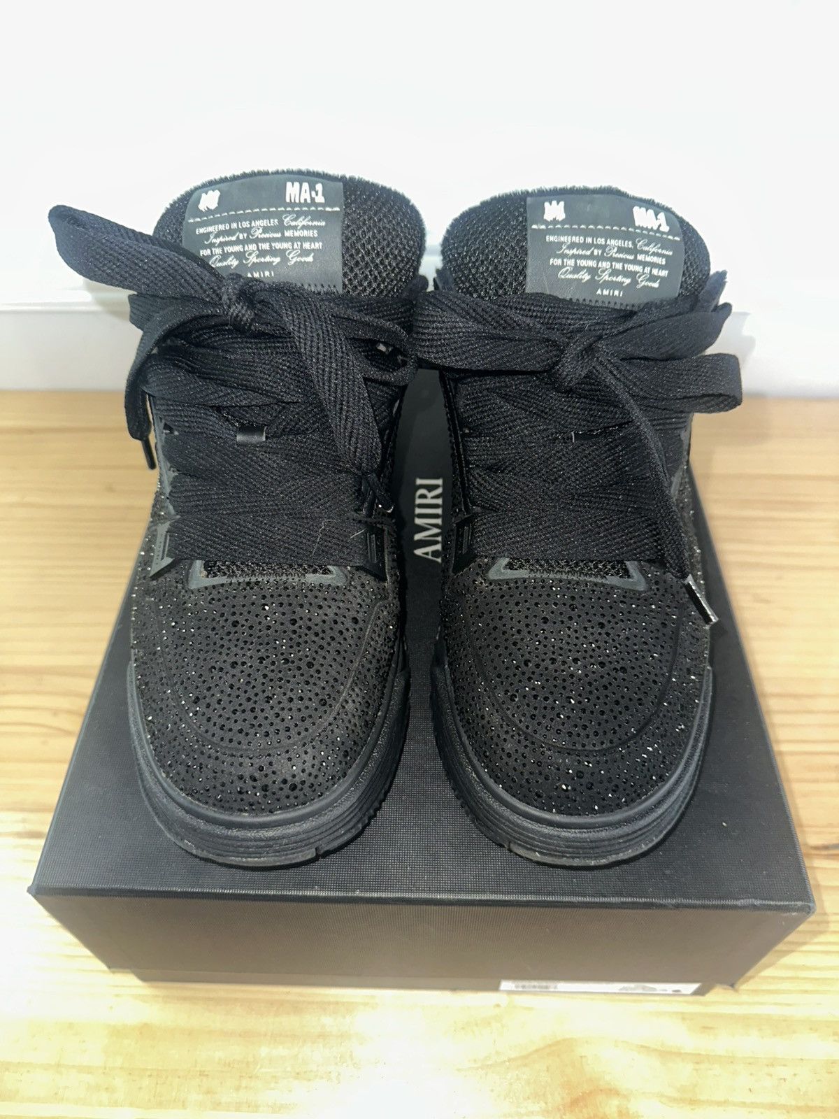 Amiri Amiri crystal MA-1 Size US 11 / EU 44 - 3 Thumbnail