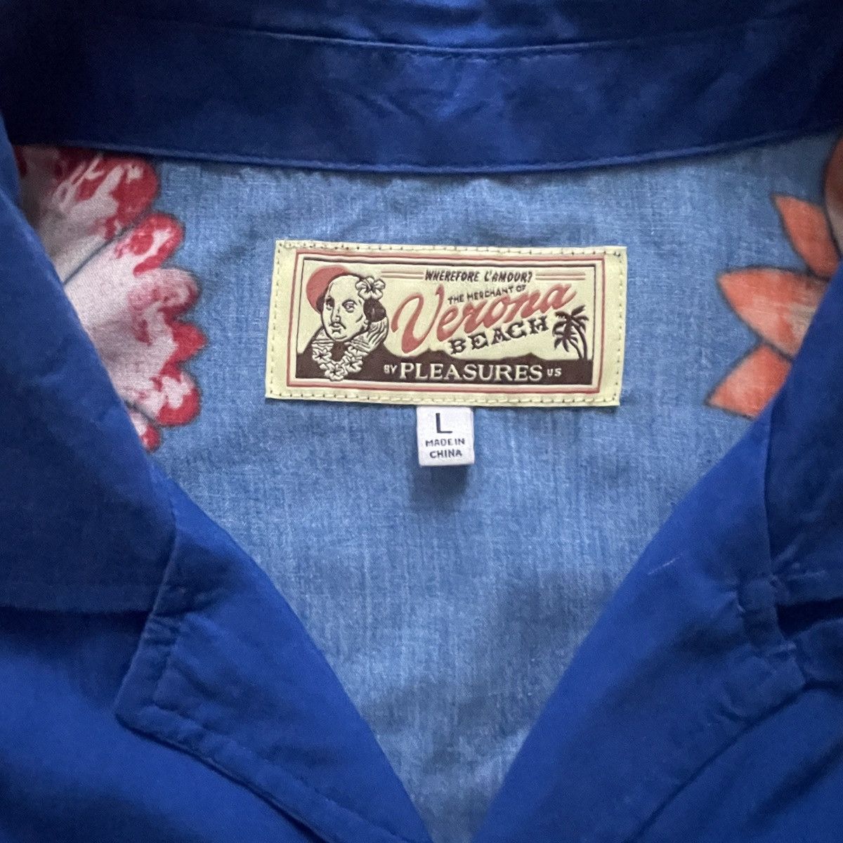 Pleasures PLEASURES VERONA BEACH SACRED HEART ROMEO AND JULIET SHIRT Size US L / EU 52-54 / 3 - 7 Thumbnail