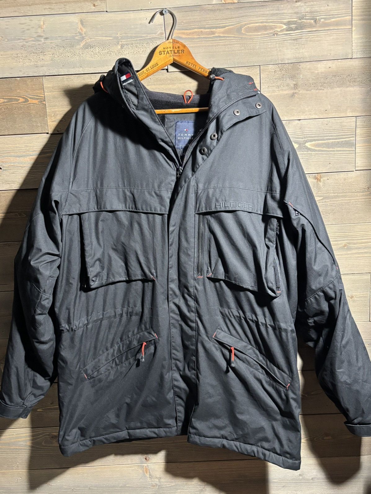 Tommy Hilfiger Tommy Hilfiger Ski Team Jacket — VTG Outdoor Tech-wear S Size US L / EU 52-54 / 3 - 17 Thumbnail