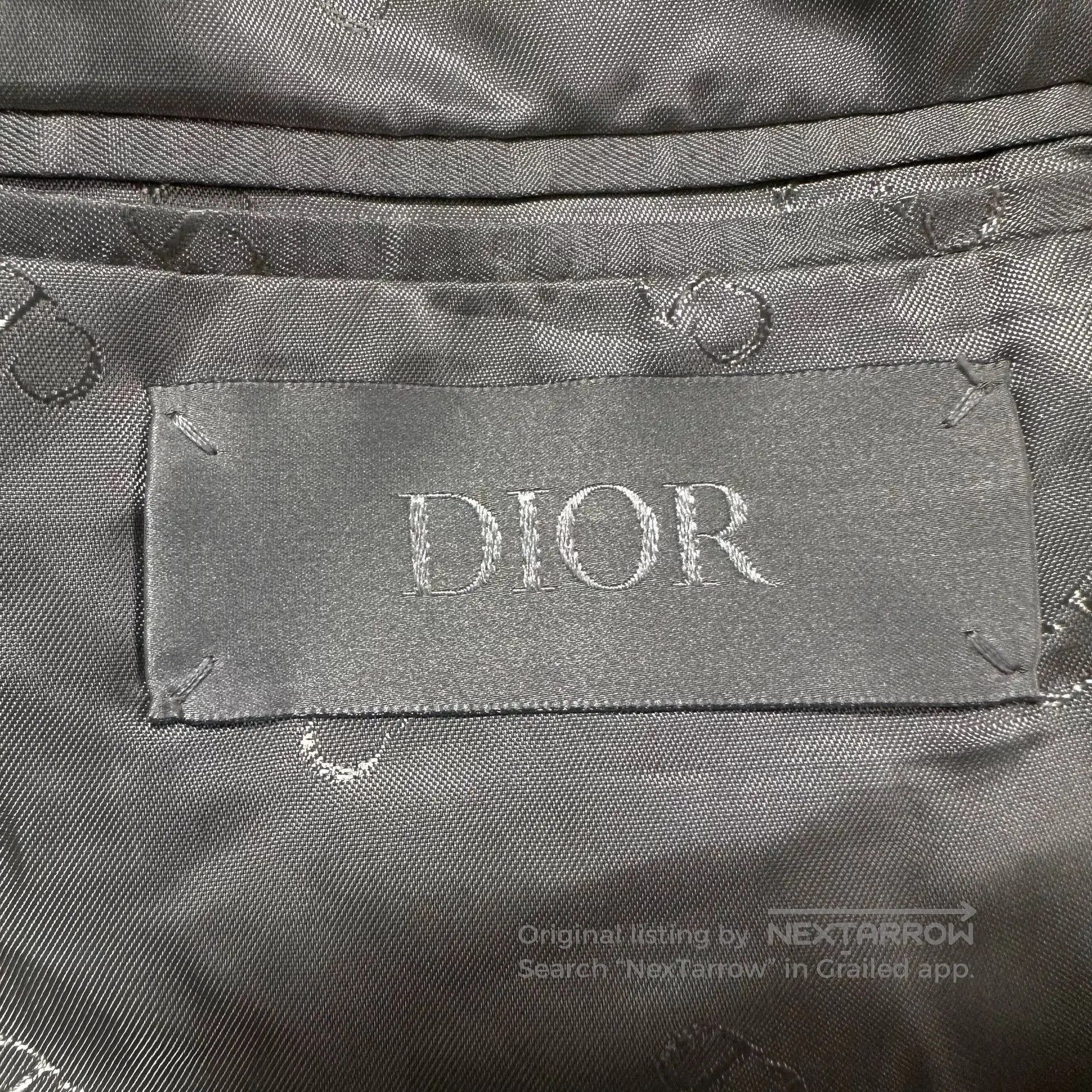 Dior Dior Man 23SS Wool Structured Blazer. Size US L / EU 52-54 / 3 - 4 Thumbnail