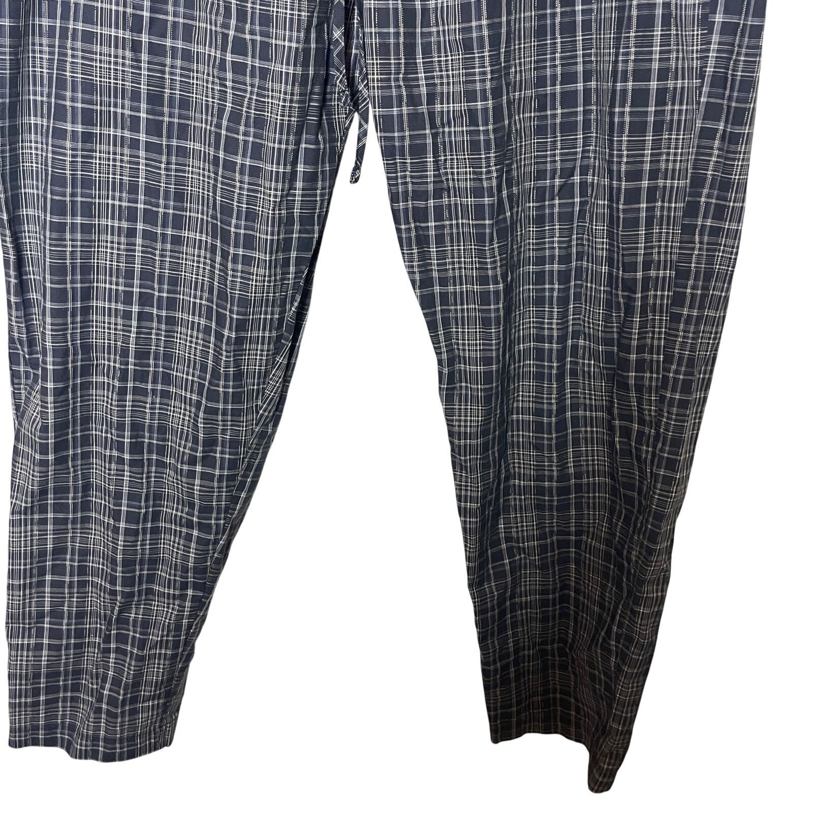 Hanro HANRO MEN SLEEP & LOUNGE NIGHT & DAY LONG PANTS BLUE sz XXL Size US 40 / EU 56 - 4 Thumbnail