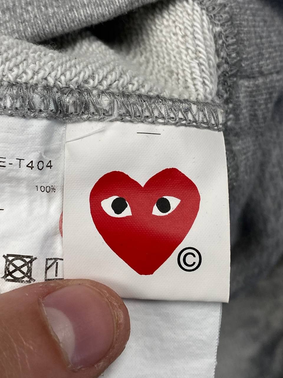 Comme des Garcons PLAY Play Comme des Garçons x Nike Hoodie Big Logo Men Size XL Size US XL / EU 56 / 4 - 6 Thumbnail