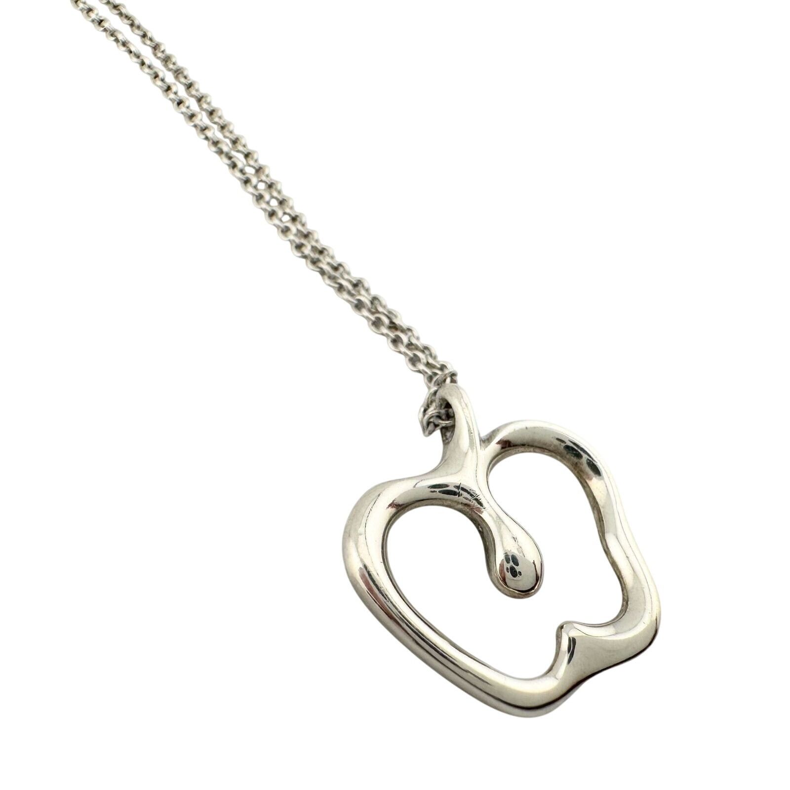 Tiffany & Co. Tiffany & Co Apple Necklace in Sterling Silver - 15" Chain Size ONE SIZE - 9 Thumbnail